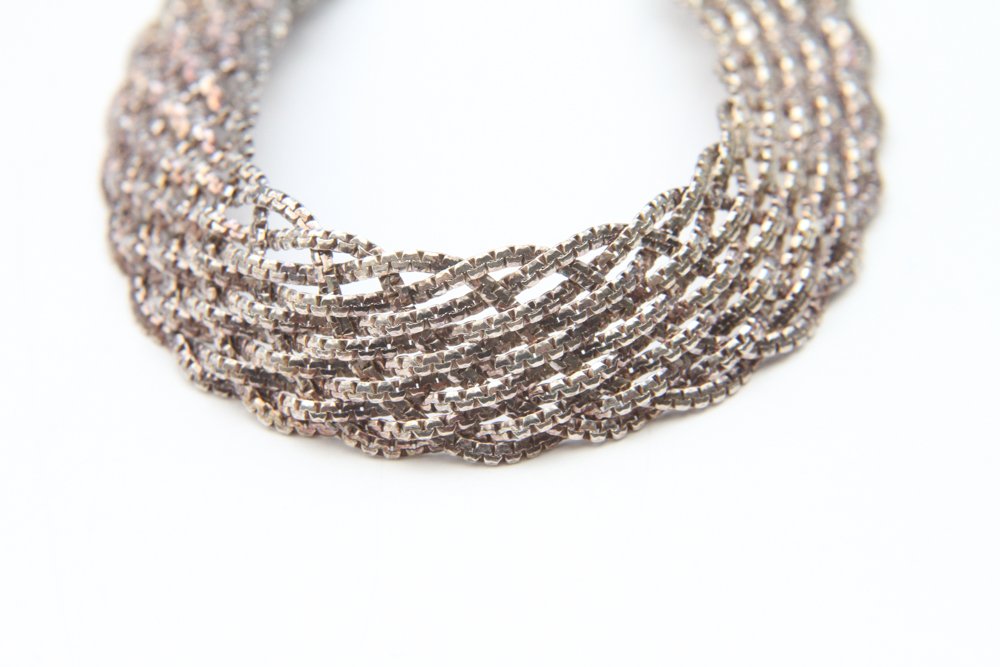 Sterling Silver Mesh Bracelet