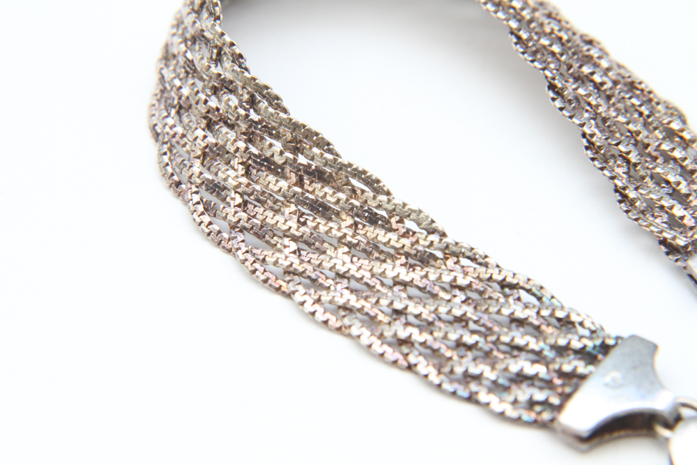 Sterling Silver Mesh Bracelet