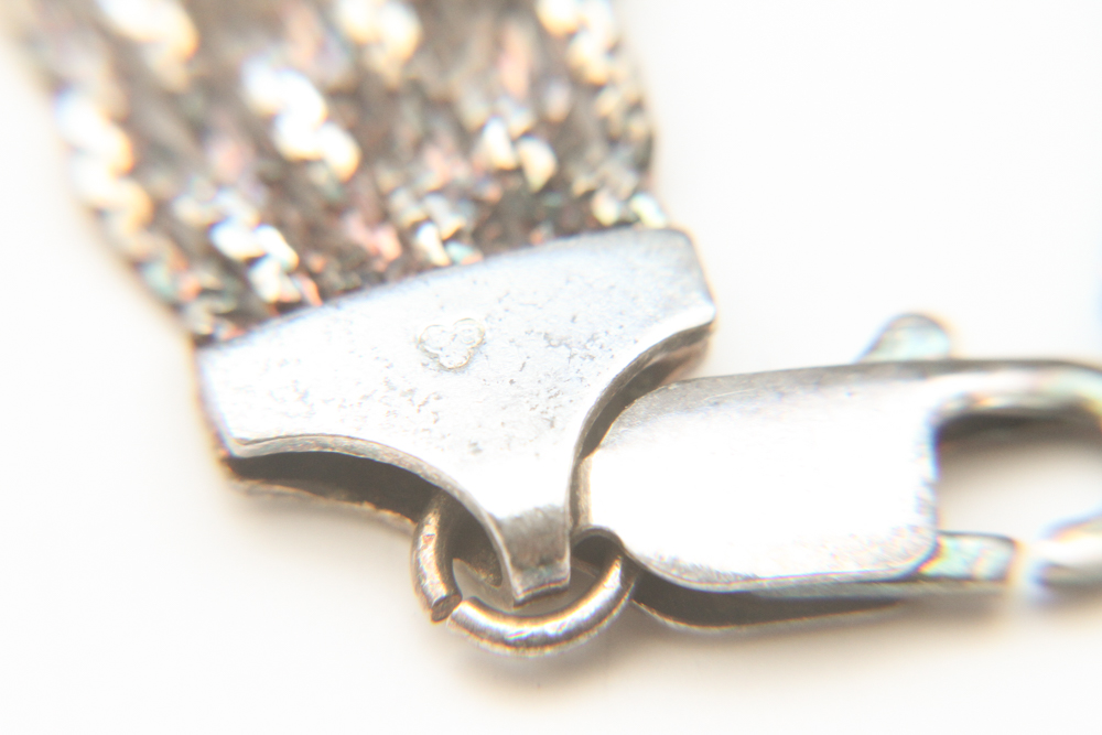 Sterling Silver Mesh Bracelet