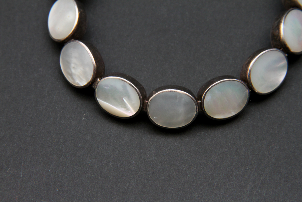 925 Silver and Mother of Pearl Bracelet