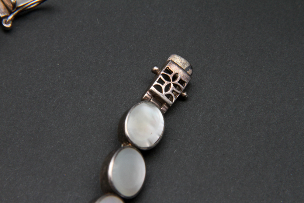 925 Silver and Mother of Pearl Bracelet