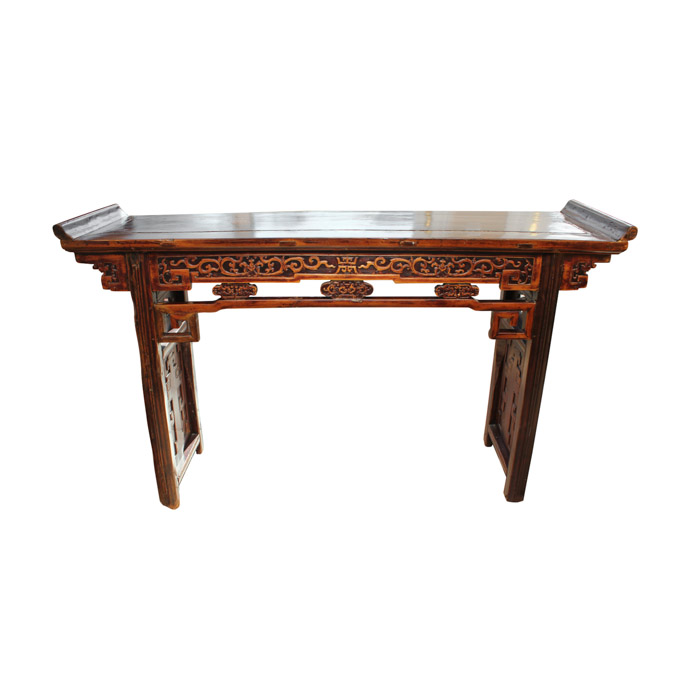 Circa 1730 Antique Chinese Wooden Altar Table