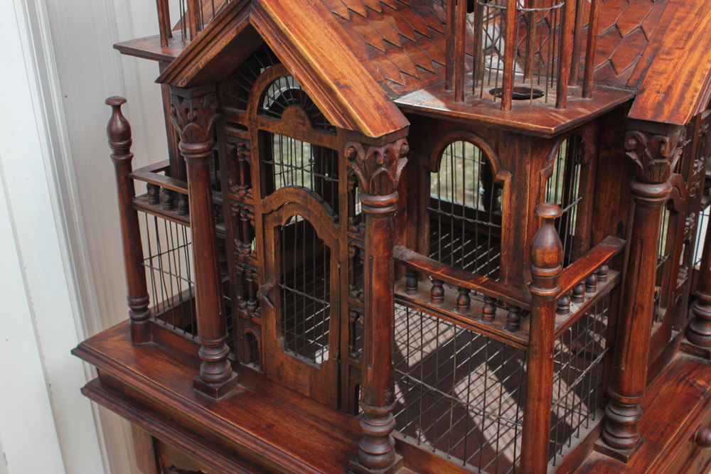 Wooden Birdcage