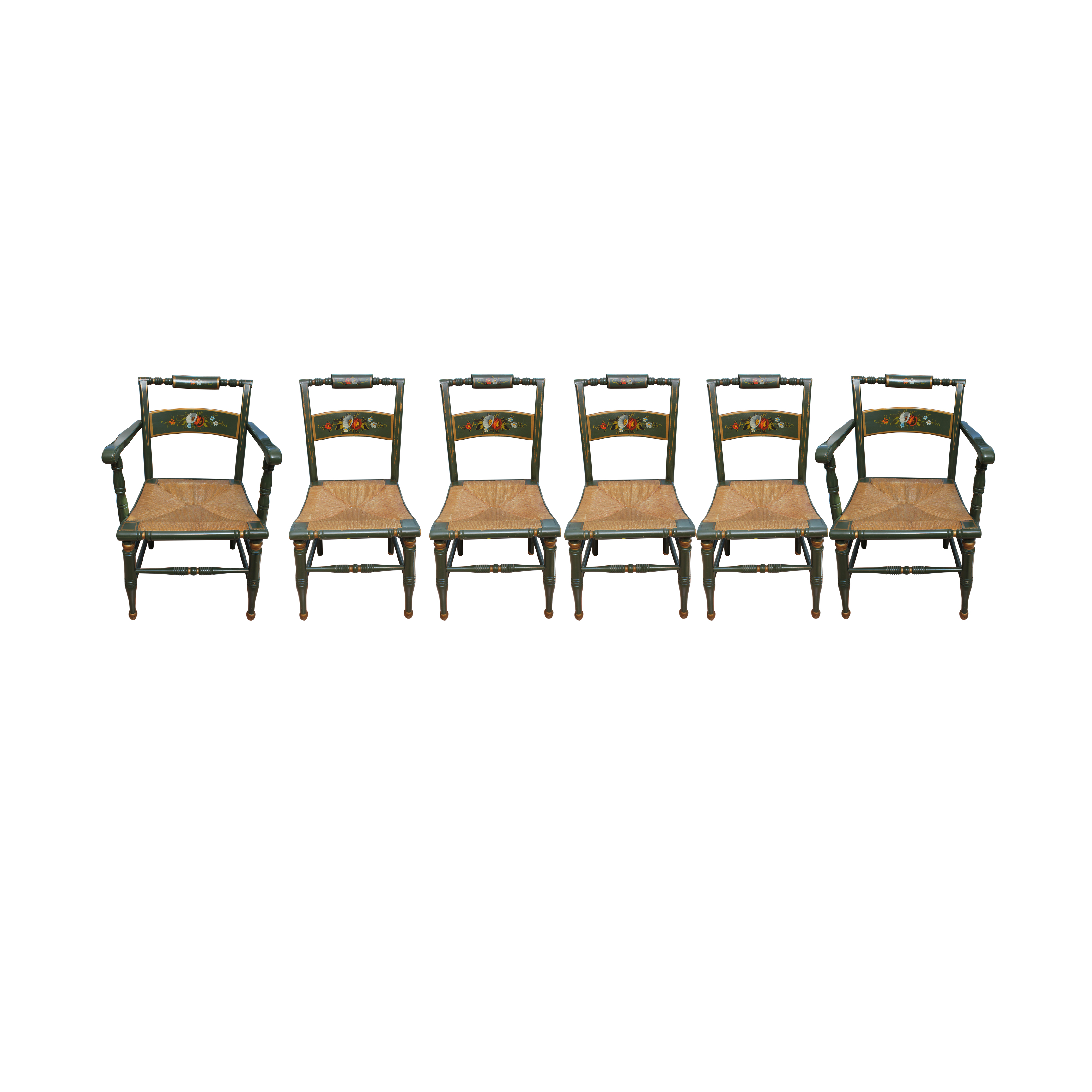 Set of Hitchcock Dining Chairs