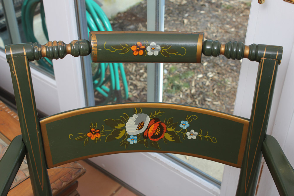 Set of Hitchcock Dining Chairs