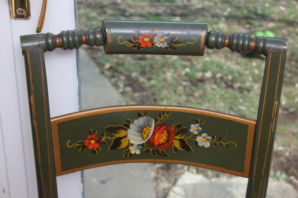 Set of Hitchcock Dining Chairs