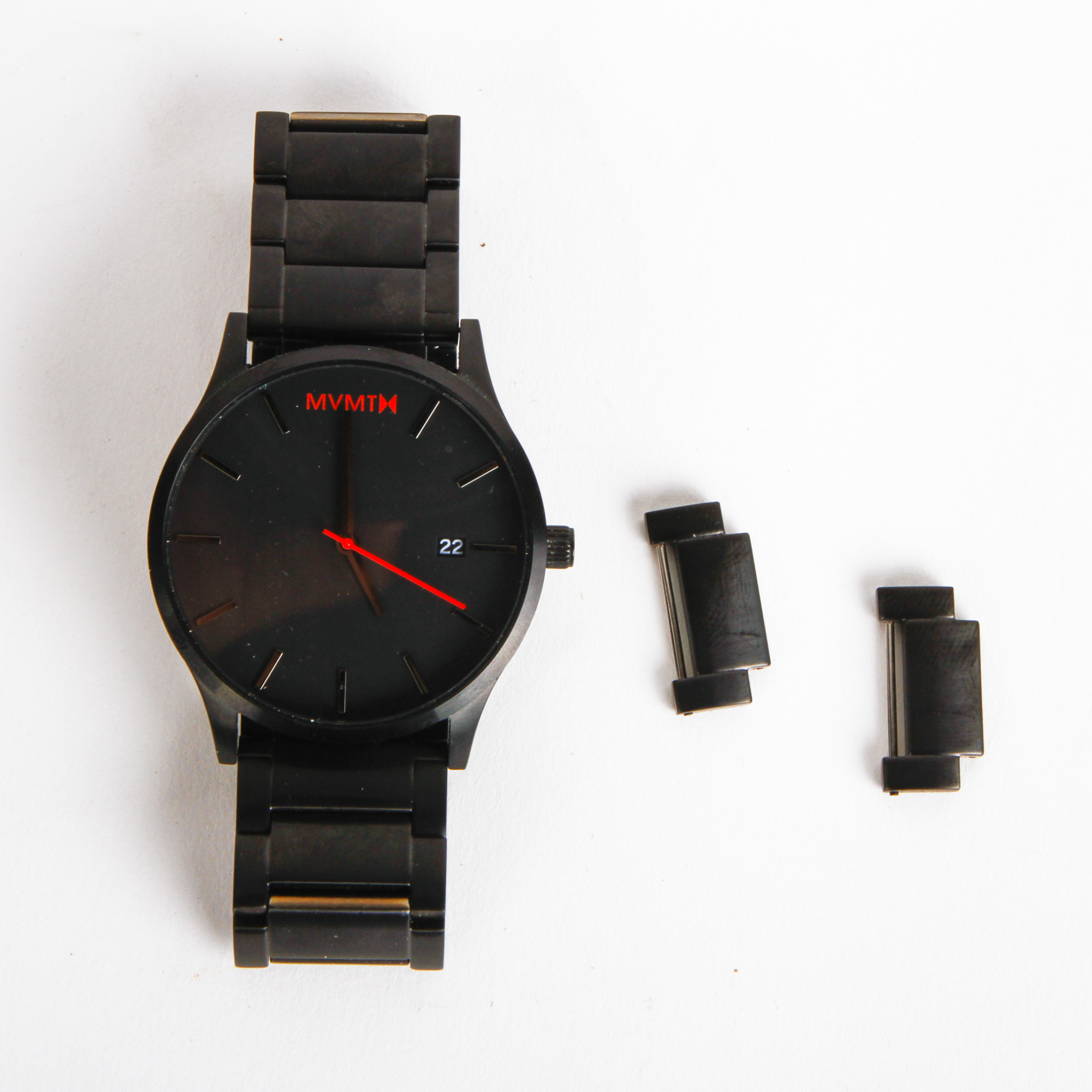 MVMT Black Stainless Steel Men's Watch