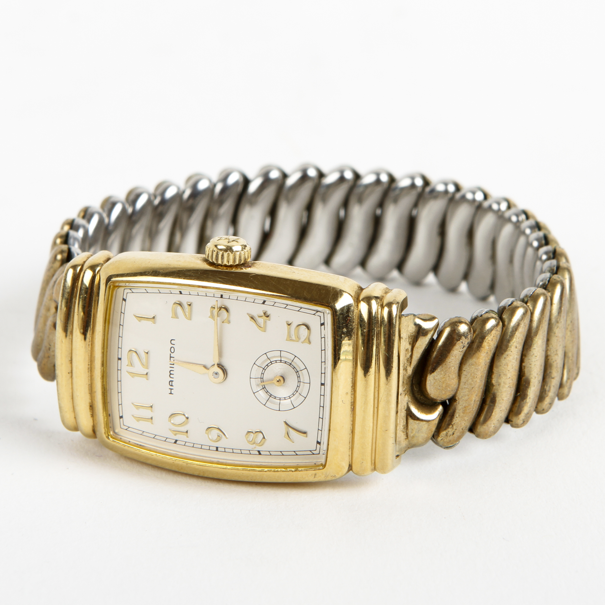 Vintage Hamilton 18K Gold Electroplated Watch