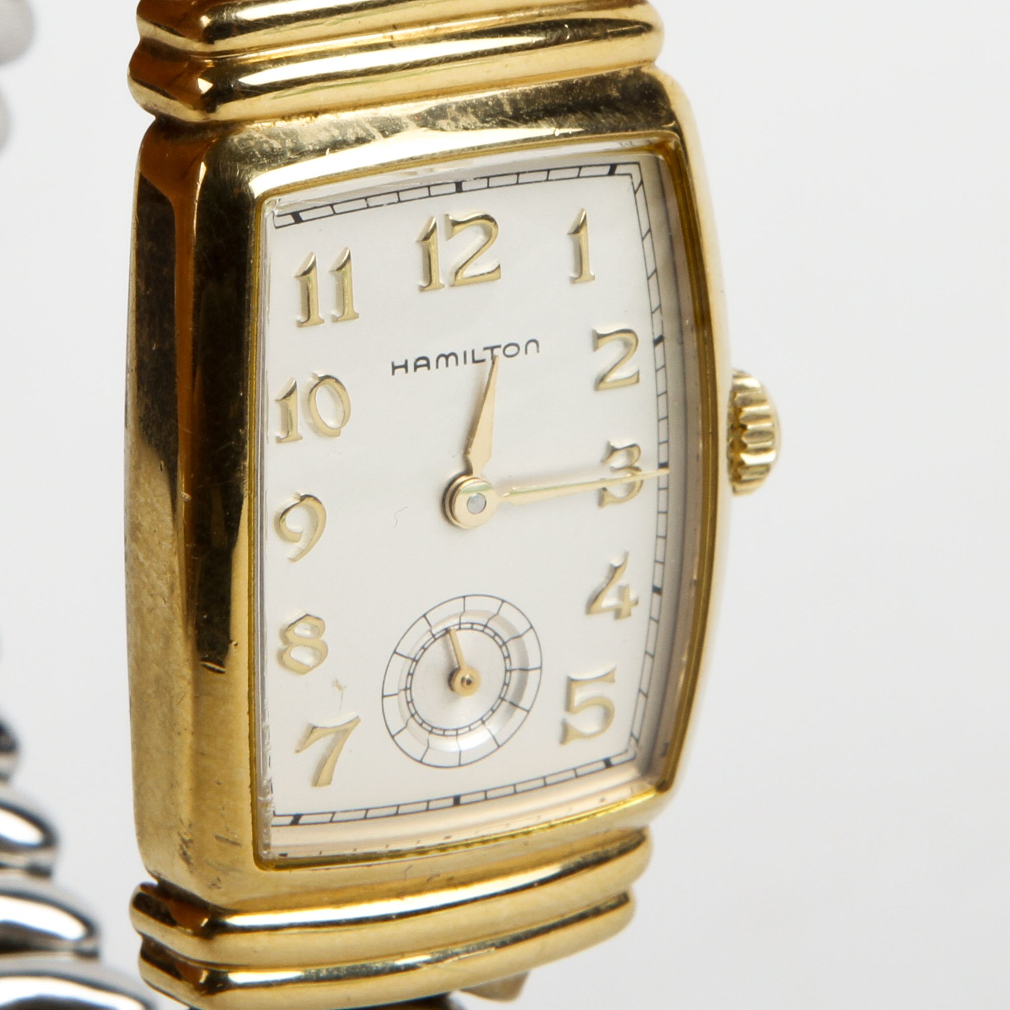 Vintage Hamilton 18K Gold Electroplated Watch