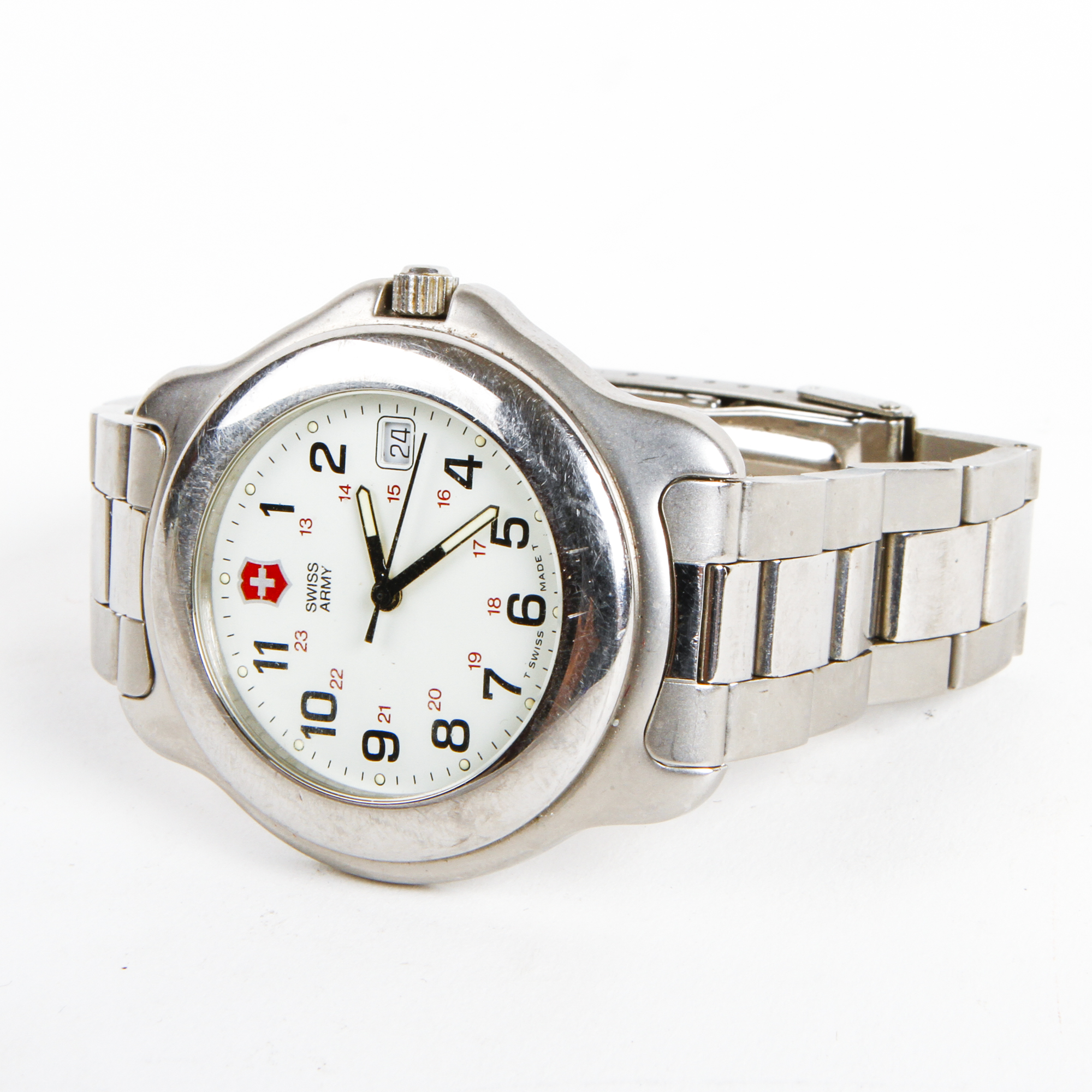 Men's Swiss Army Stainless Steel Watch