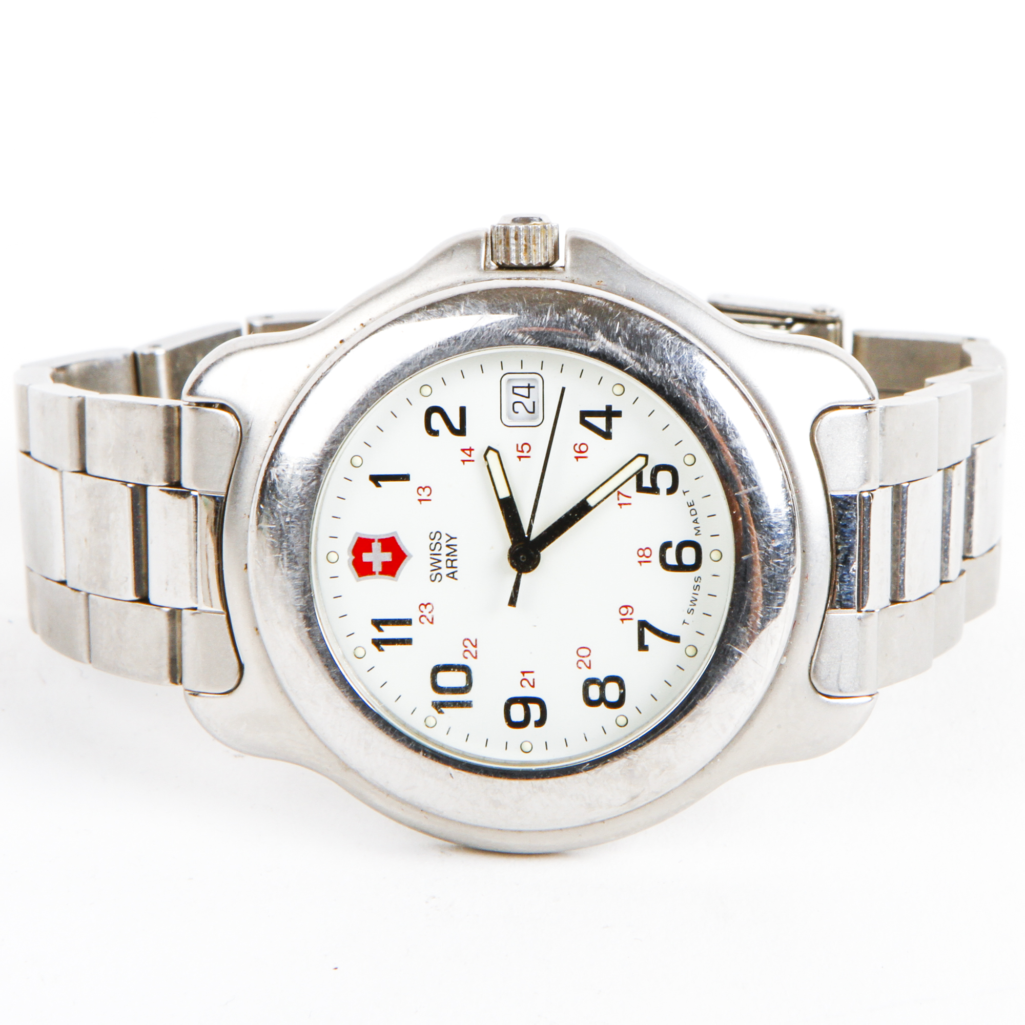 Men's Swiss Army Stainless Steel Watch