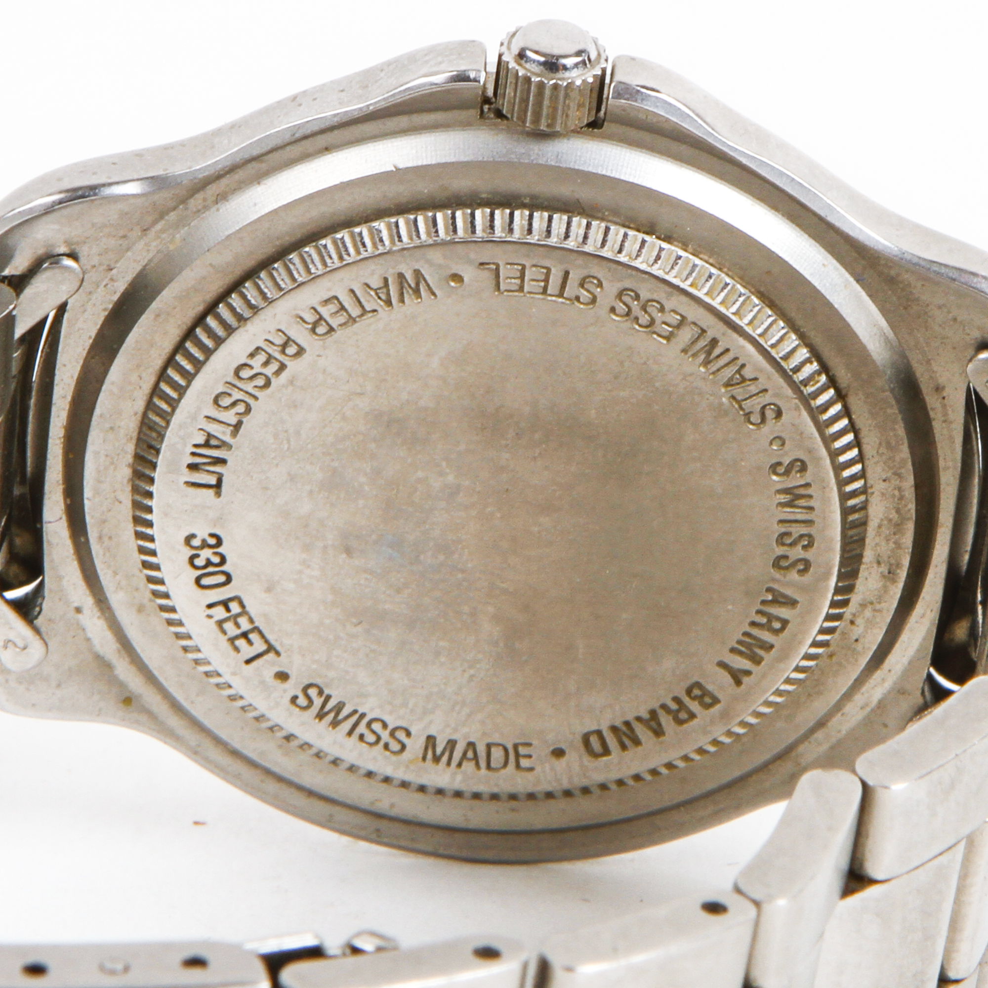 Men's Swiss Army Stainless Steel Watch