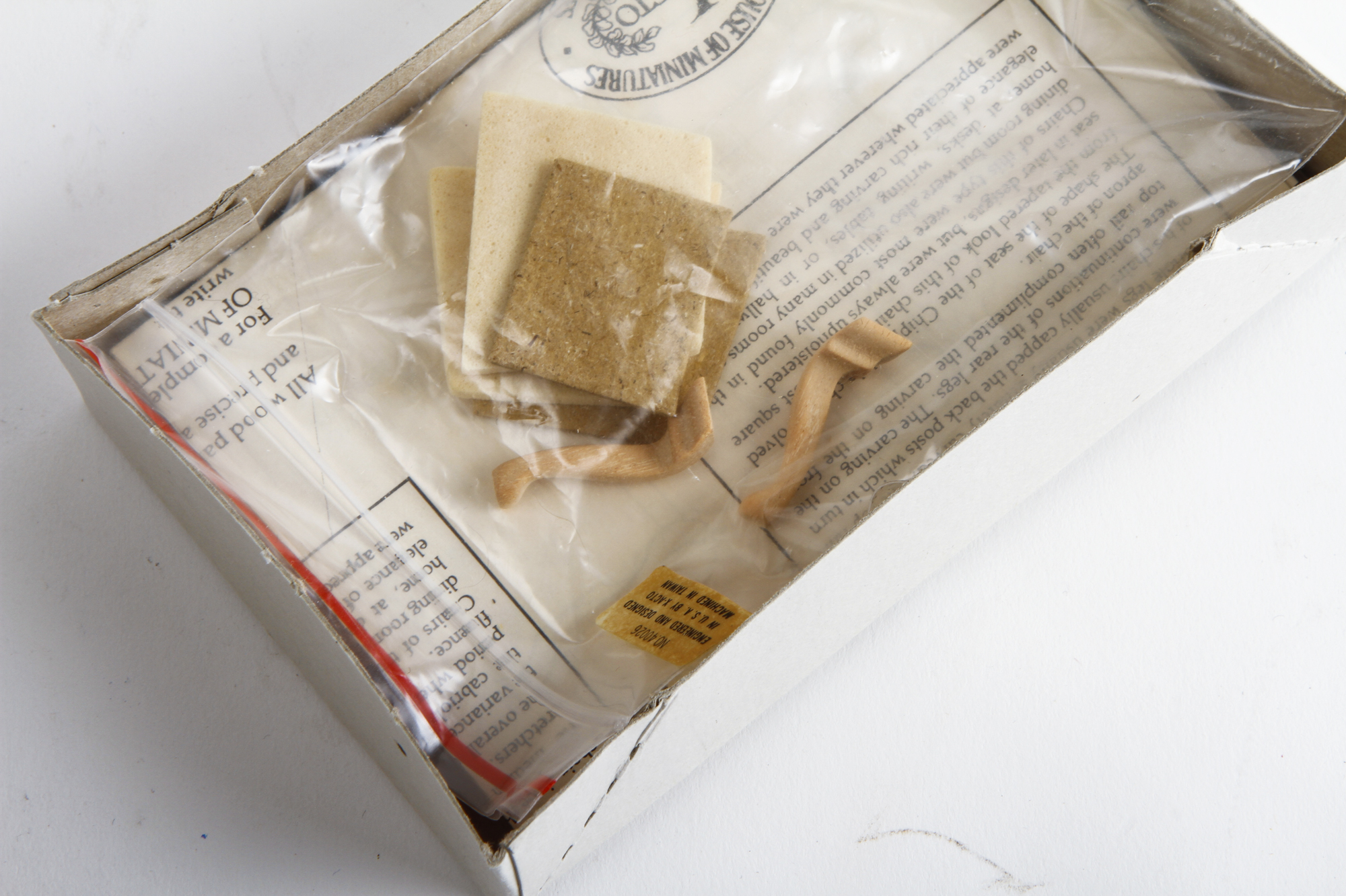 Collection of House of Miniatures Miniature Furniture Kits