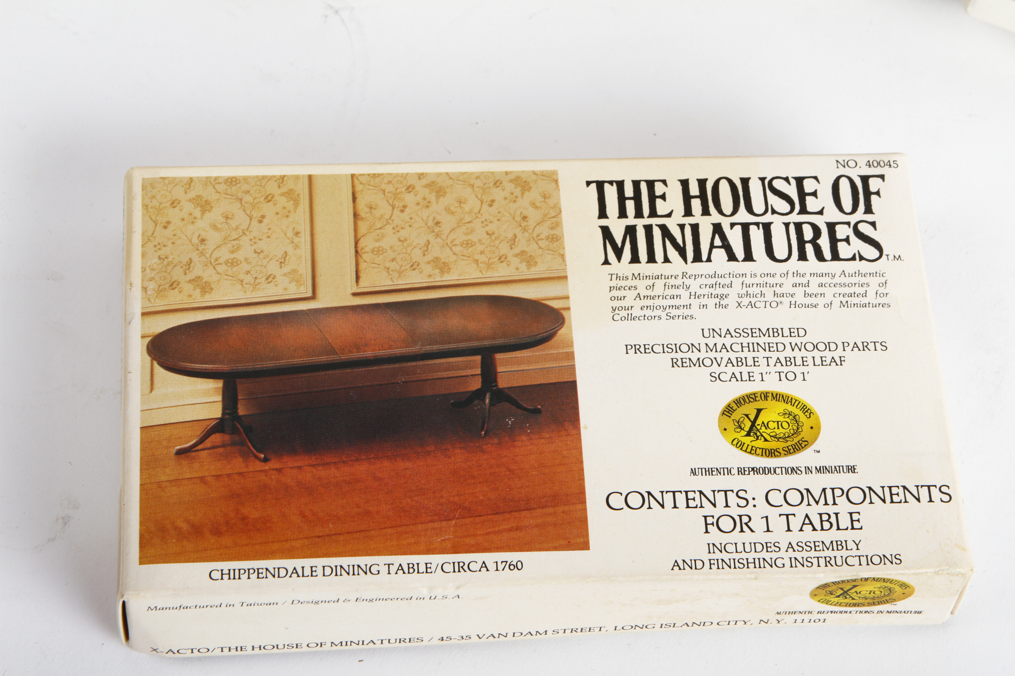 Collection of House of Miniatures Miniature Furniture Kits