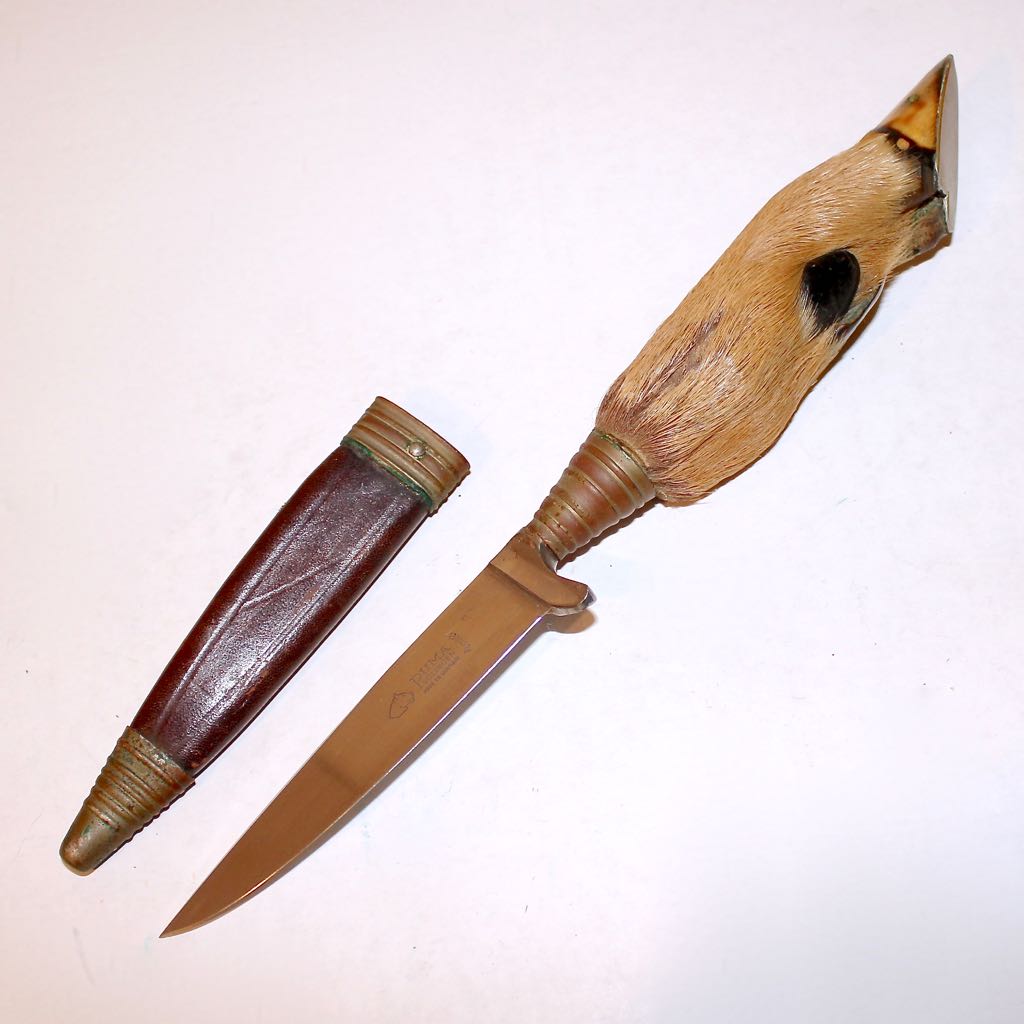 Puma Solingen Rostfrei Vintage Hoof Handle Knife