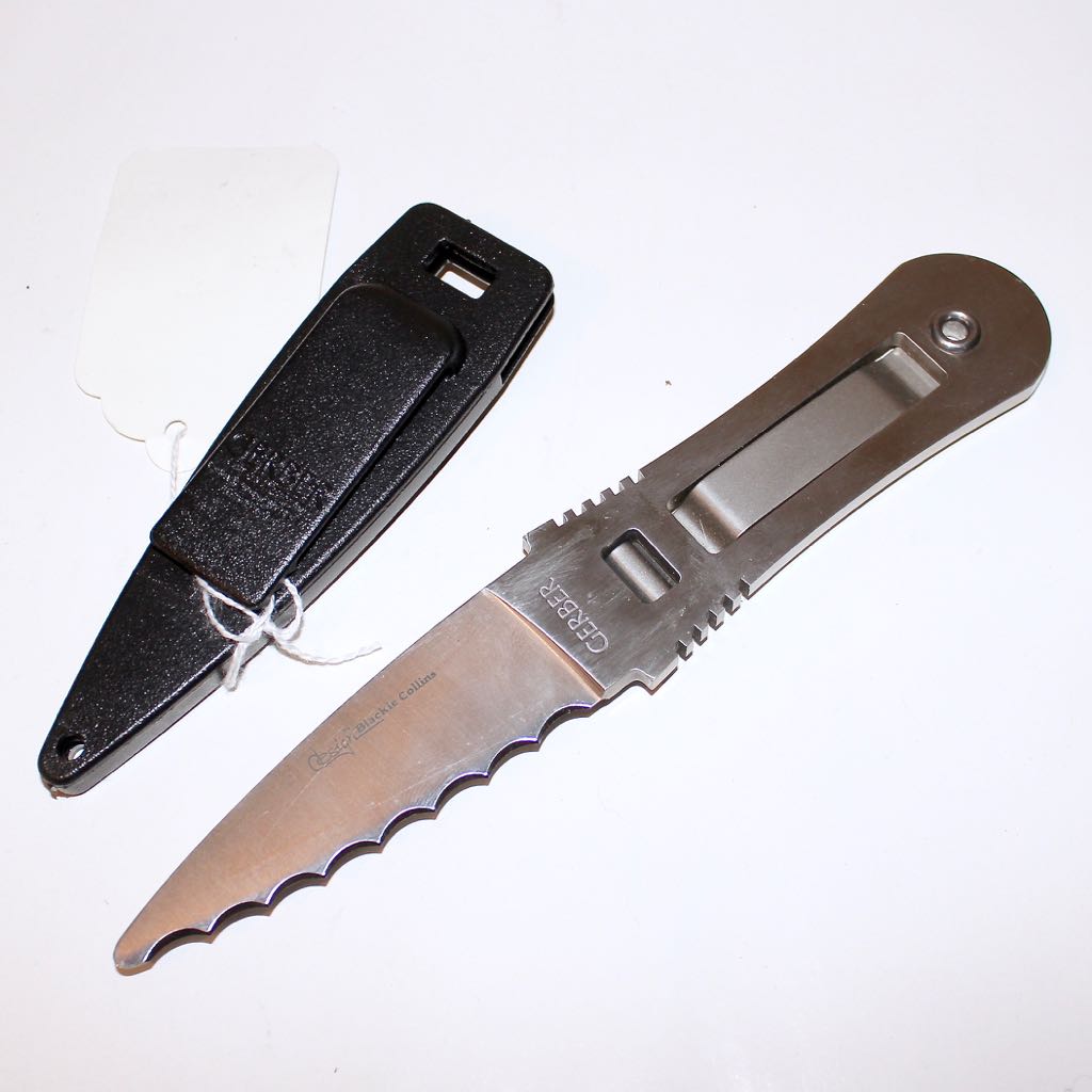 Gerber "Blackie Collins" River Runner Rescue Survival Dive Boot Knife
