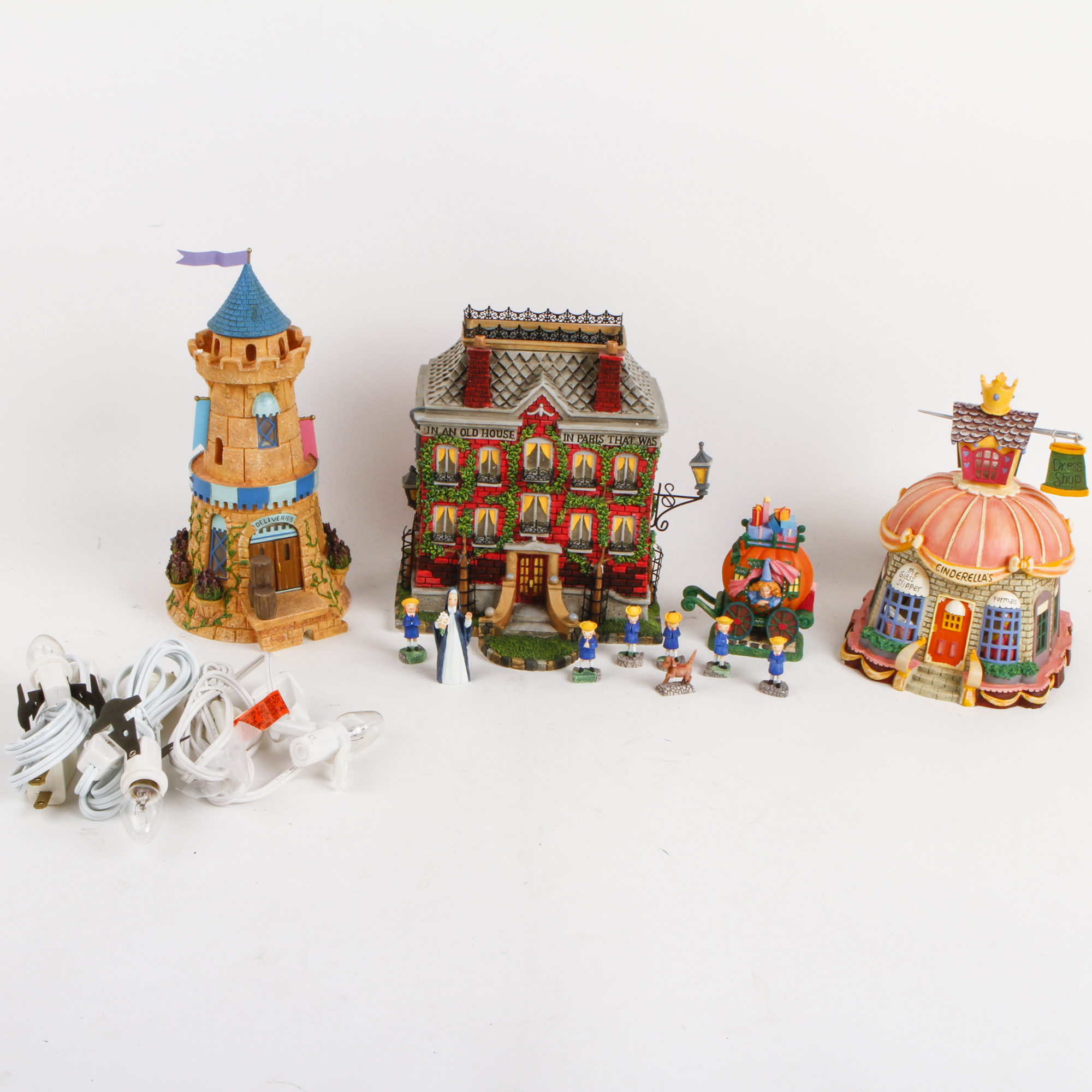 Collection of Department 56 "Storybook Village" Houses