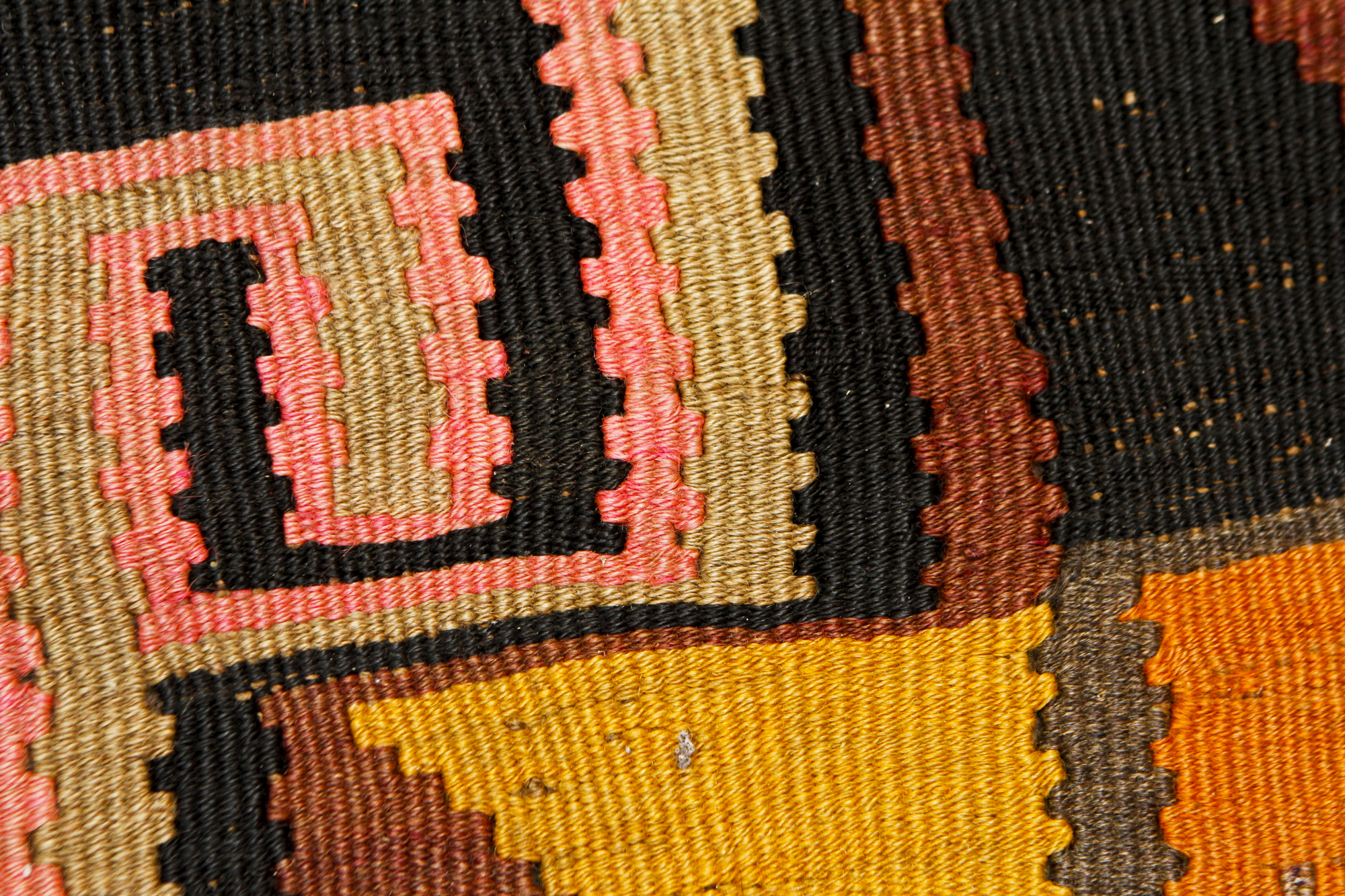 Hand Knotted Kazak Nomadic Kilim