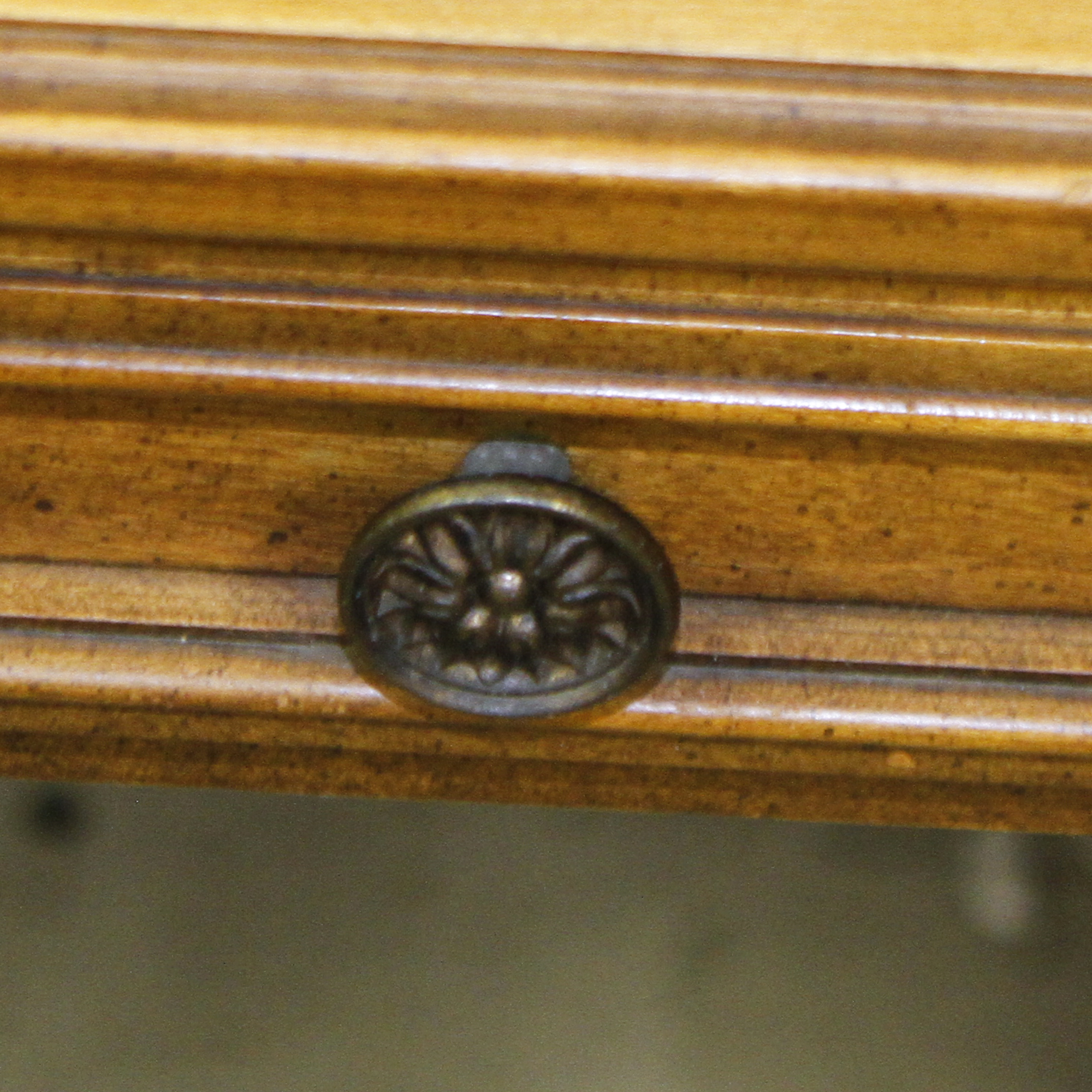 Vintage Leather Top Desk