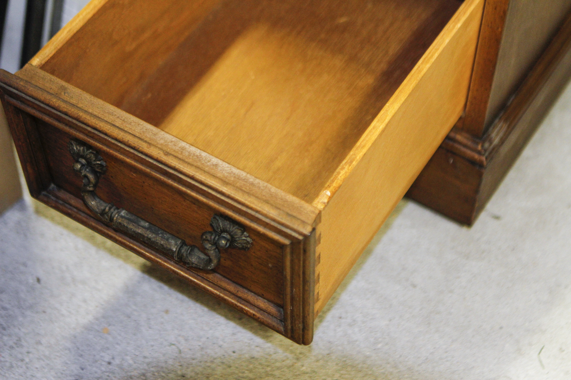 Vintage Leather Top Desk