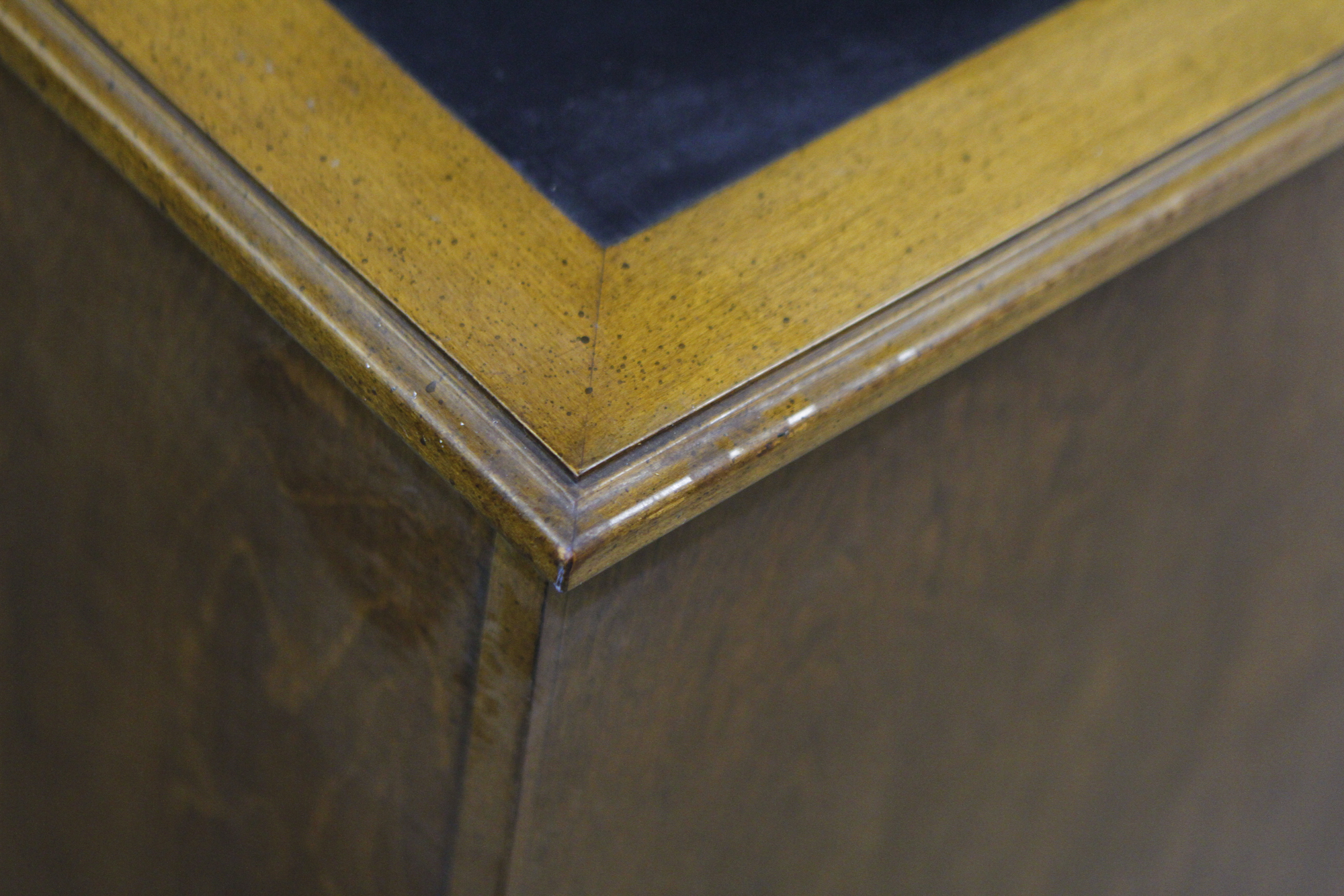 Vintage Leather Top Desk