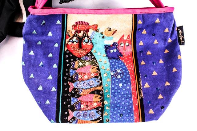 Collection of Totes including Laurel Burch, Michael Simon and Kate Spade