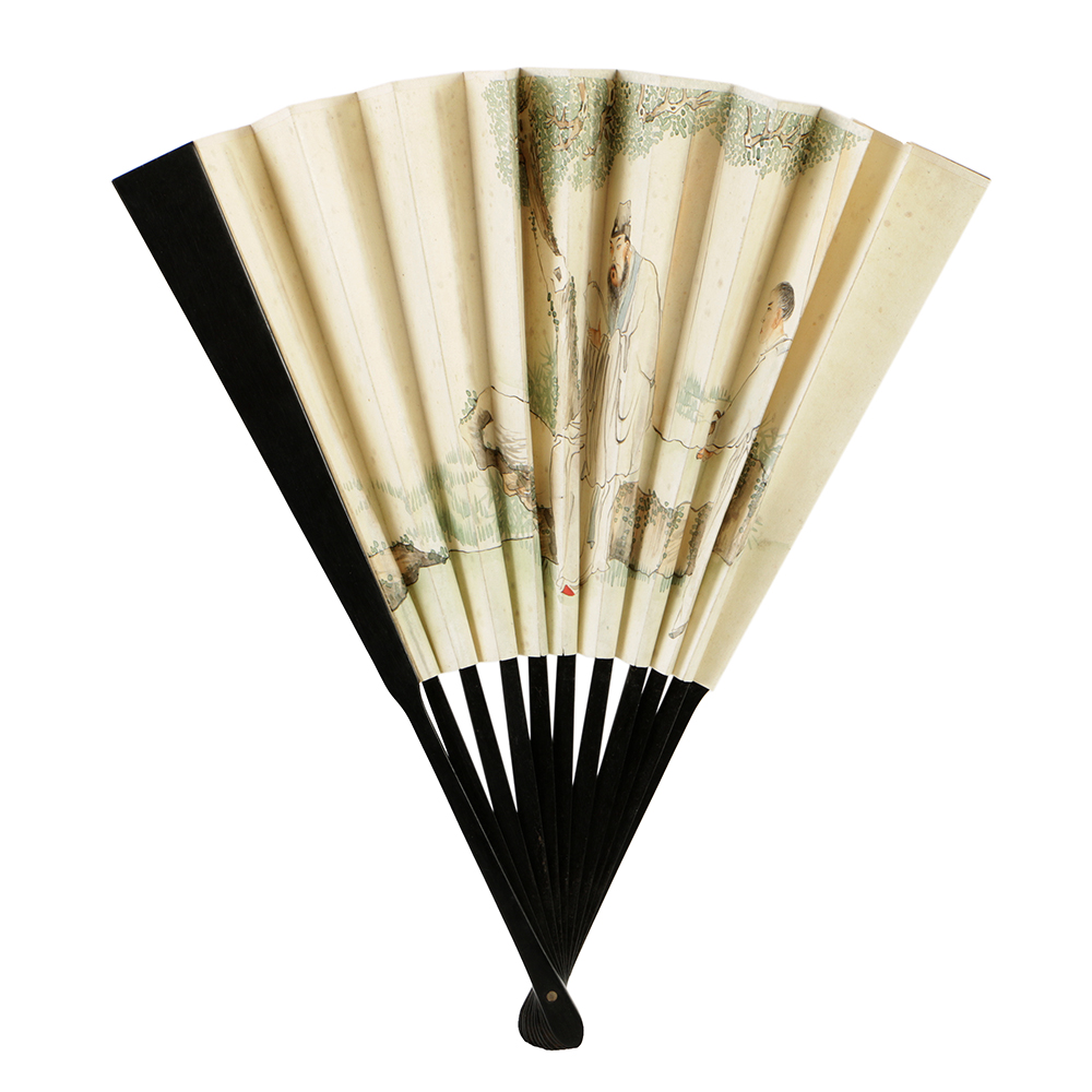 Chinese Shu Lian Ji Folding Fan
