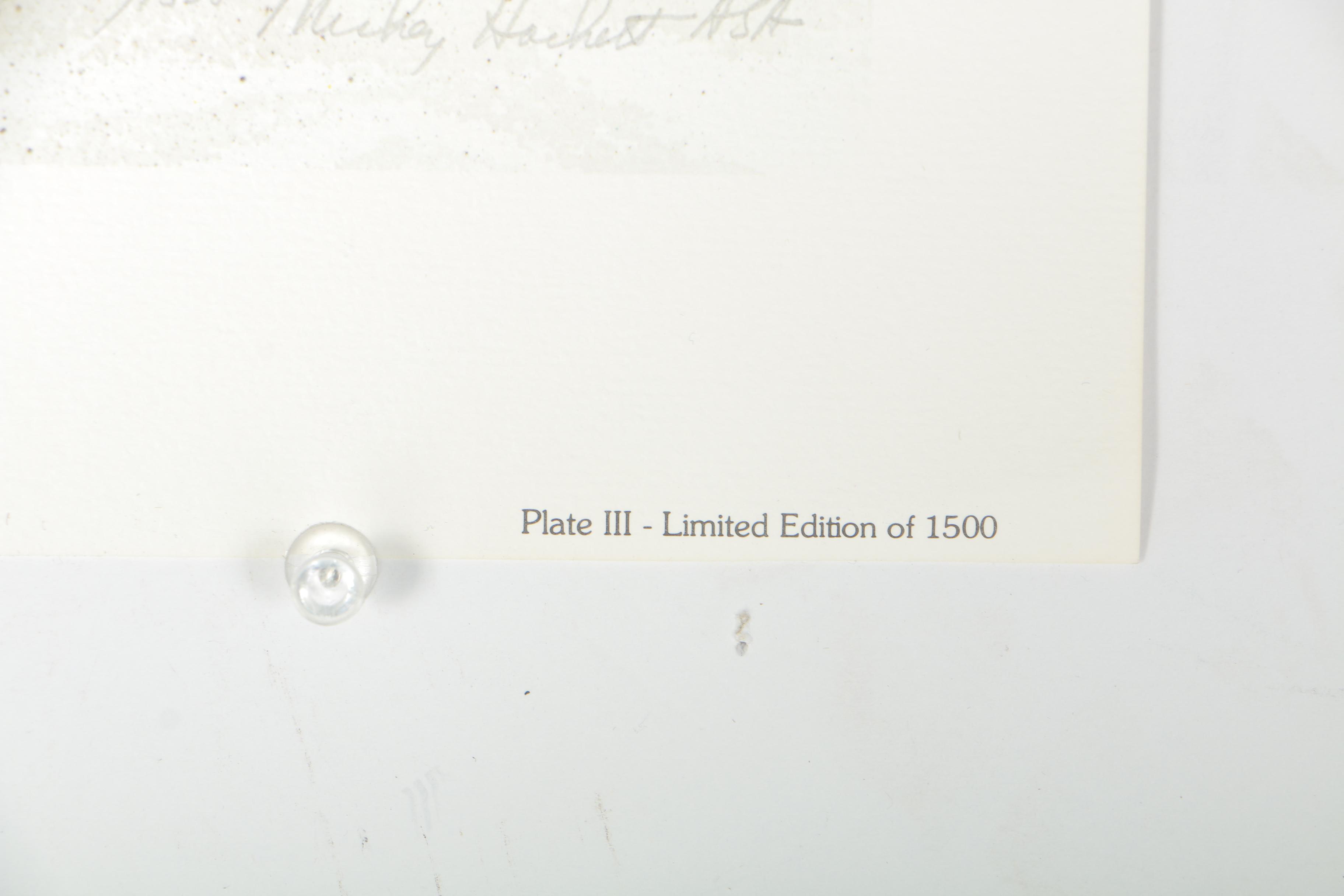 Mickey Hackett Collection of Paintings and a Print