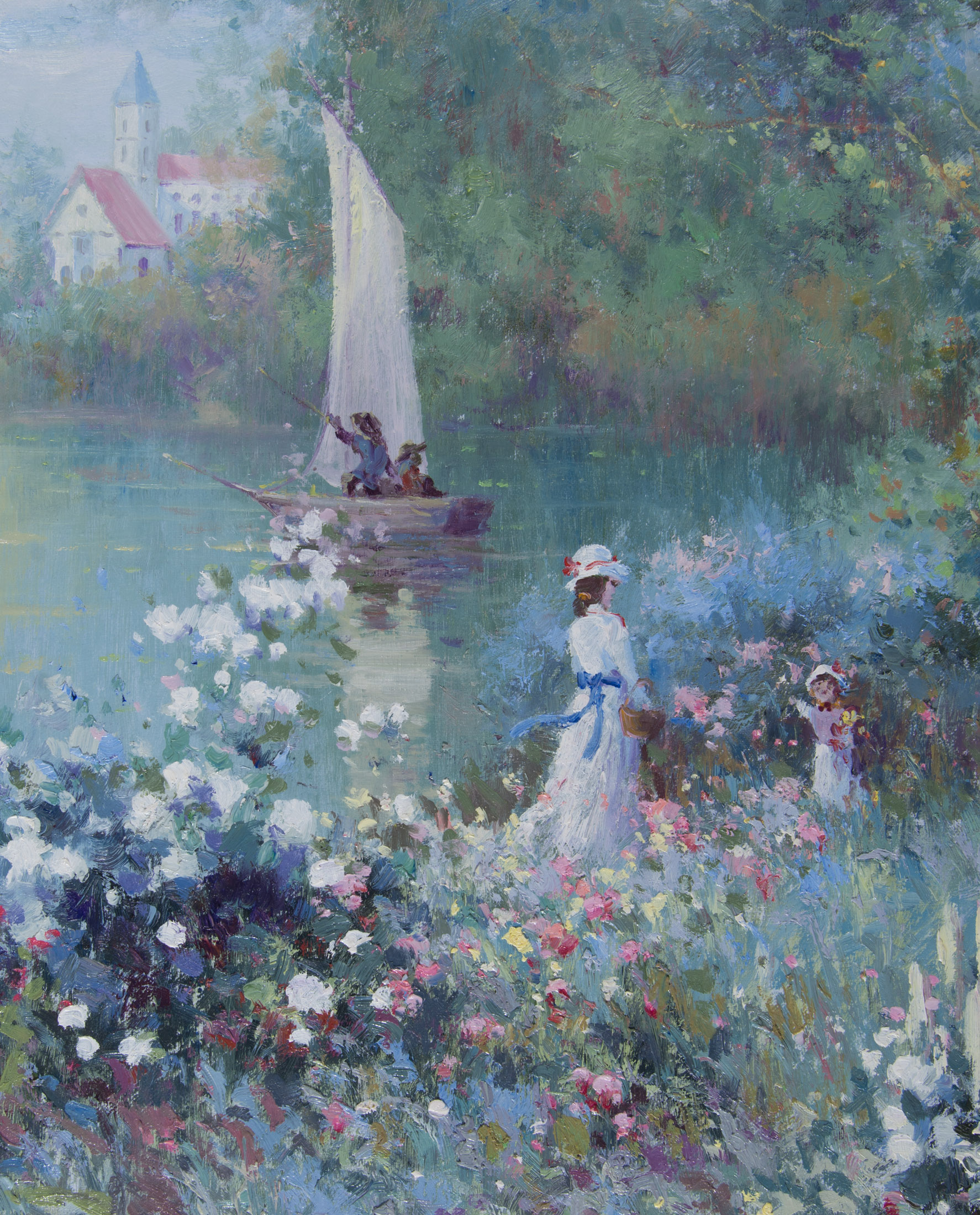 F. Lotte Original Oil on Canvas