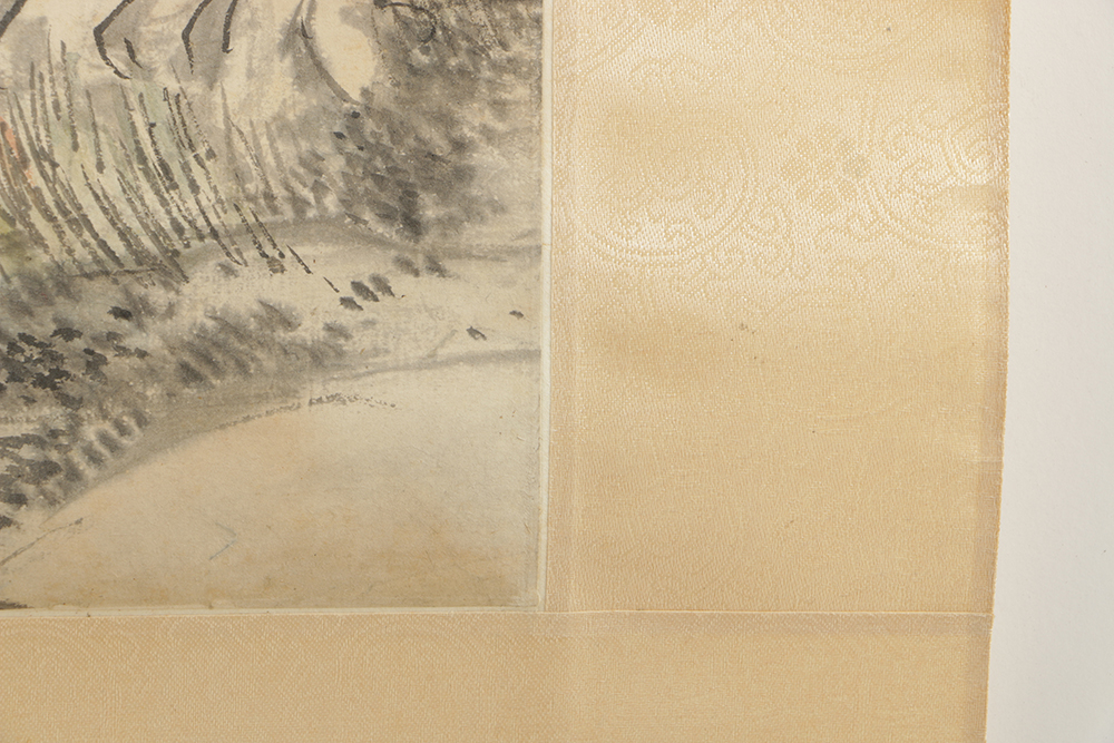 Qing Dynasty Painting of the Story of Yushun Plowing by Zhang Lingyun (张凌云)