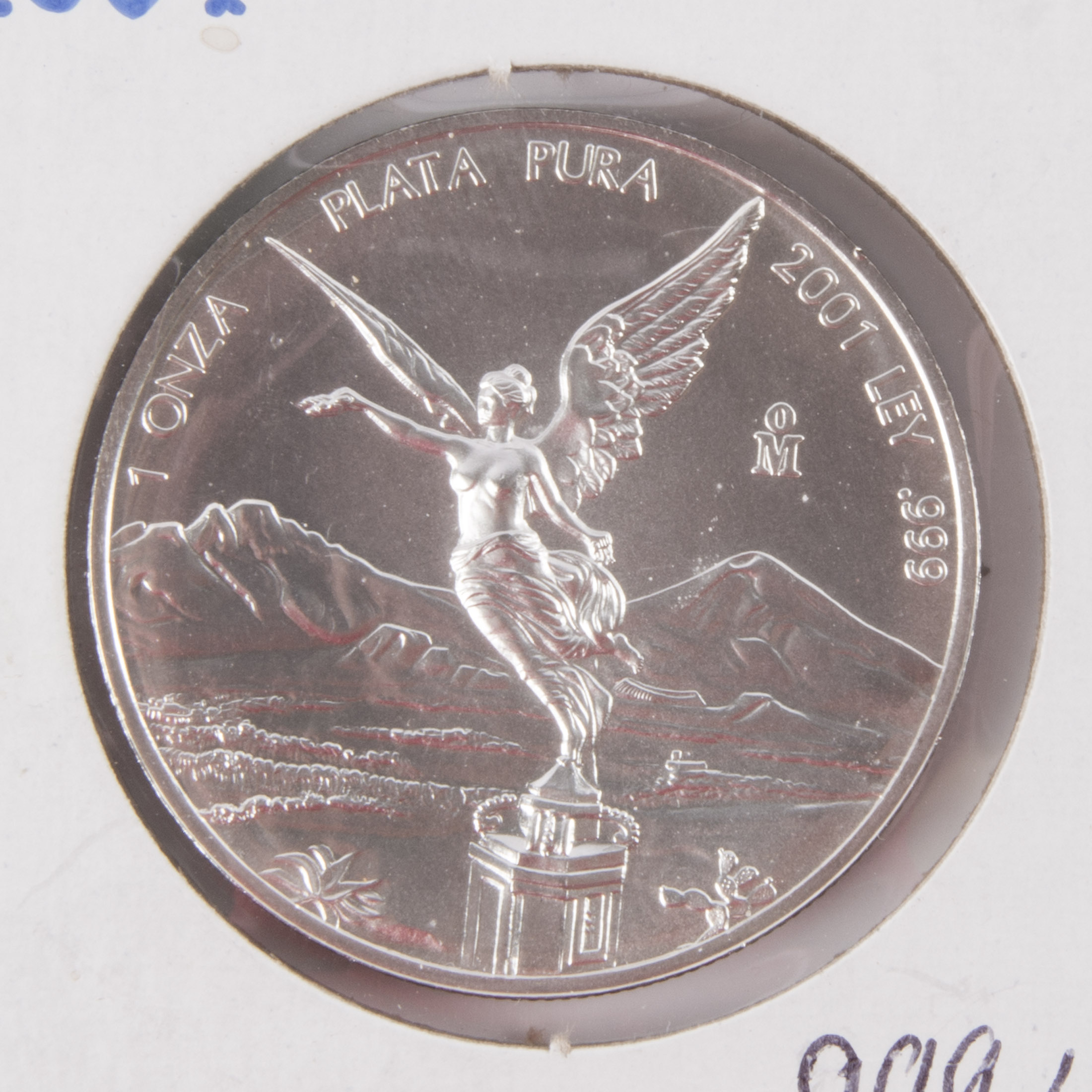 2001 Mexican One Ounce Silver Bullion Coin