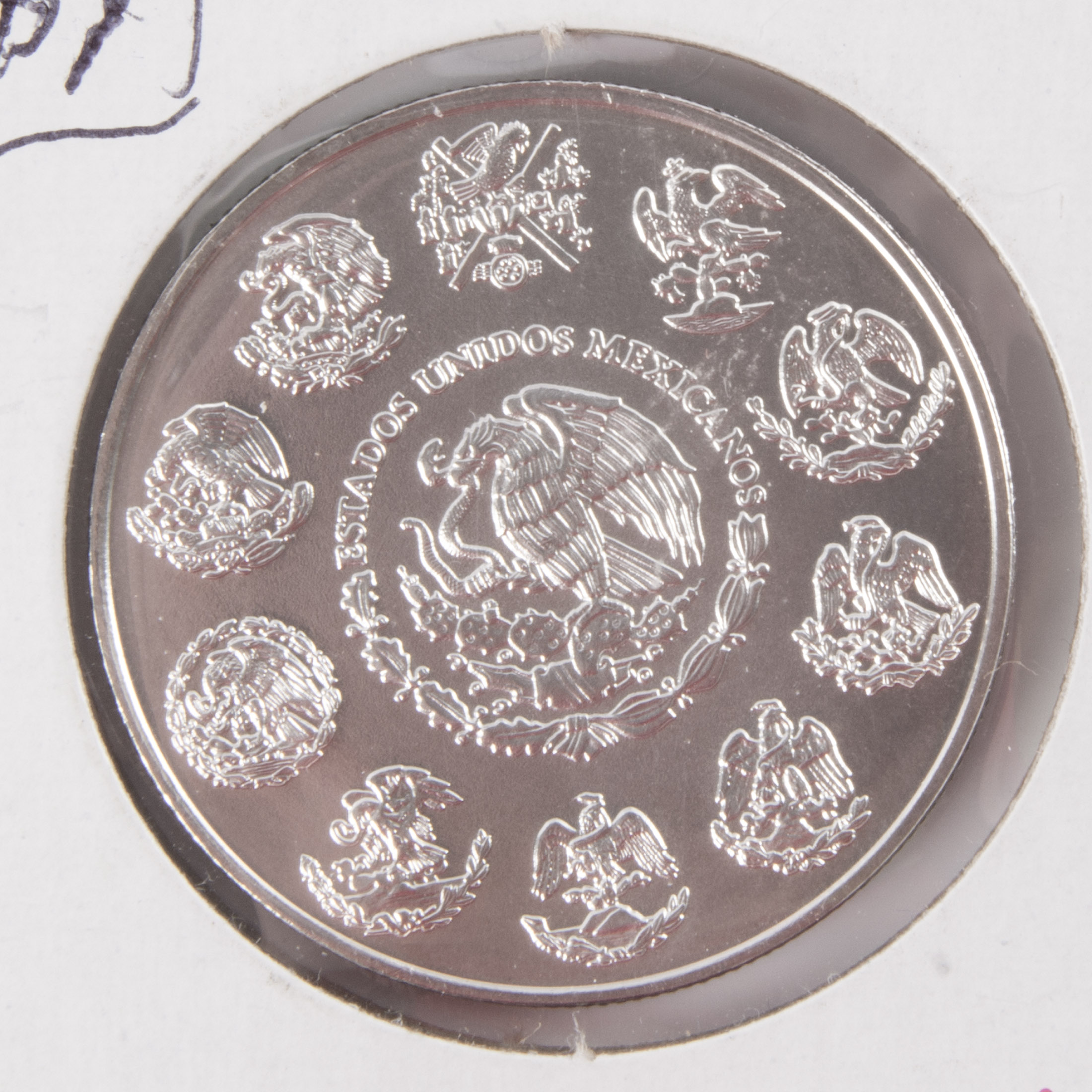 2001 Mexican One Ounce Silver Bullion Coin