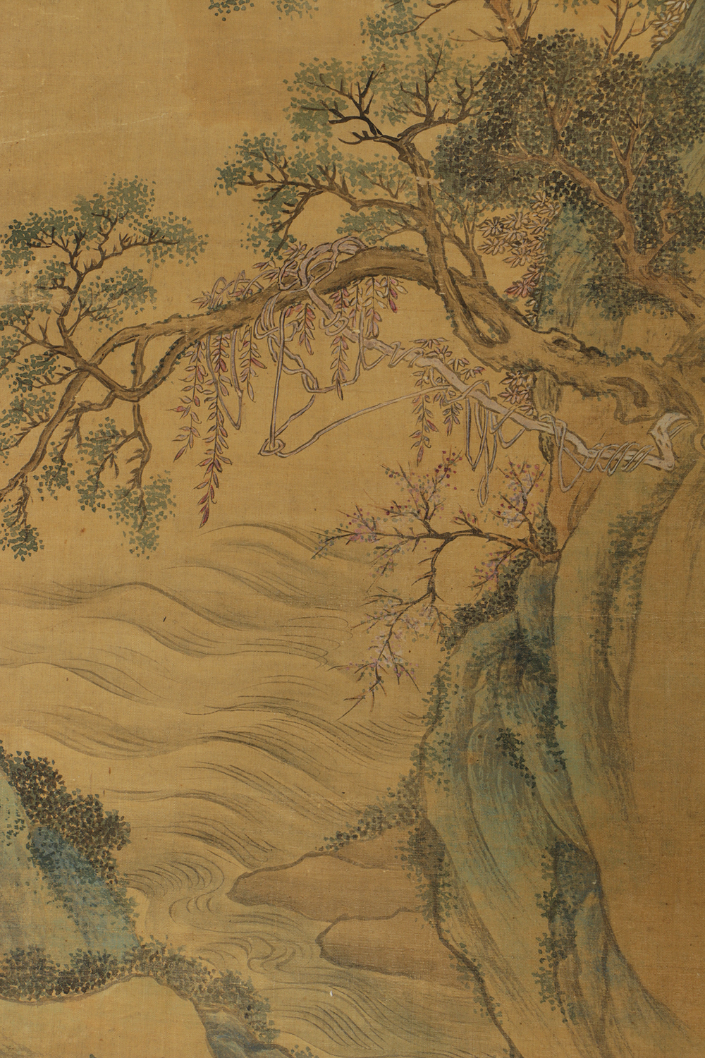 Early Qing Dynasty 18th Century Painting of Magu, Goddess of Longevity