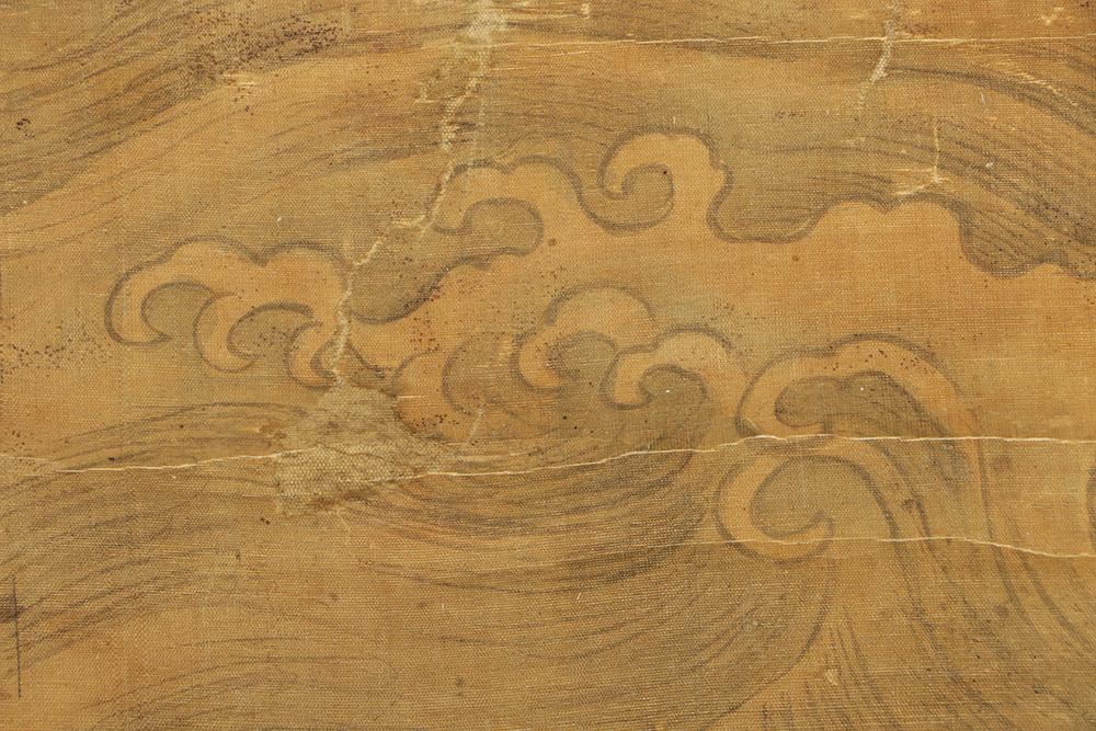 Early Qing Dynasty 18th Century Painting of Magu, Goddess of Longevity