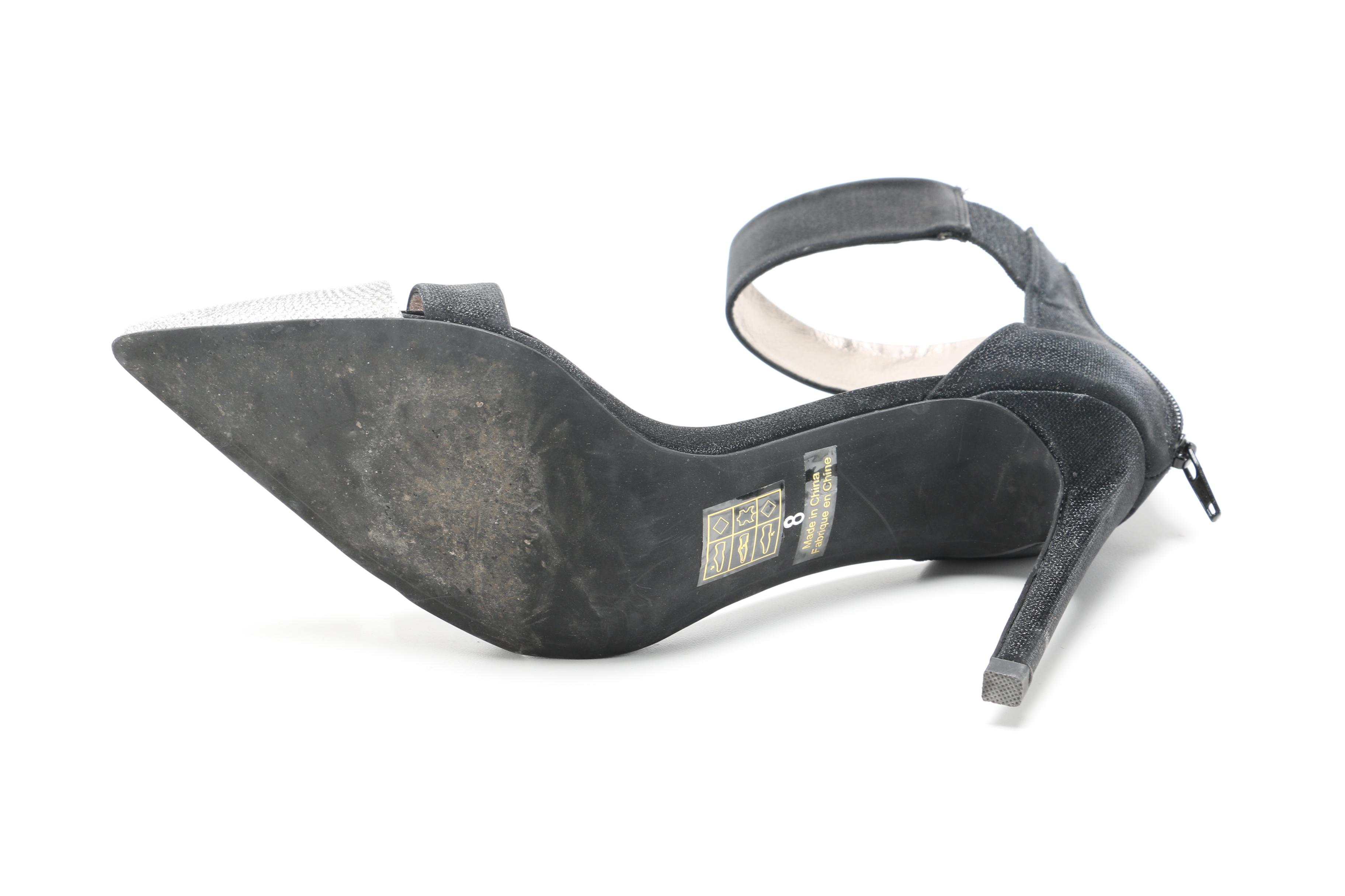 Five Pairs Of Women's Shoes Including Tory Burch and Jeffrey Campbell