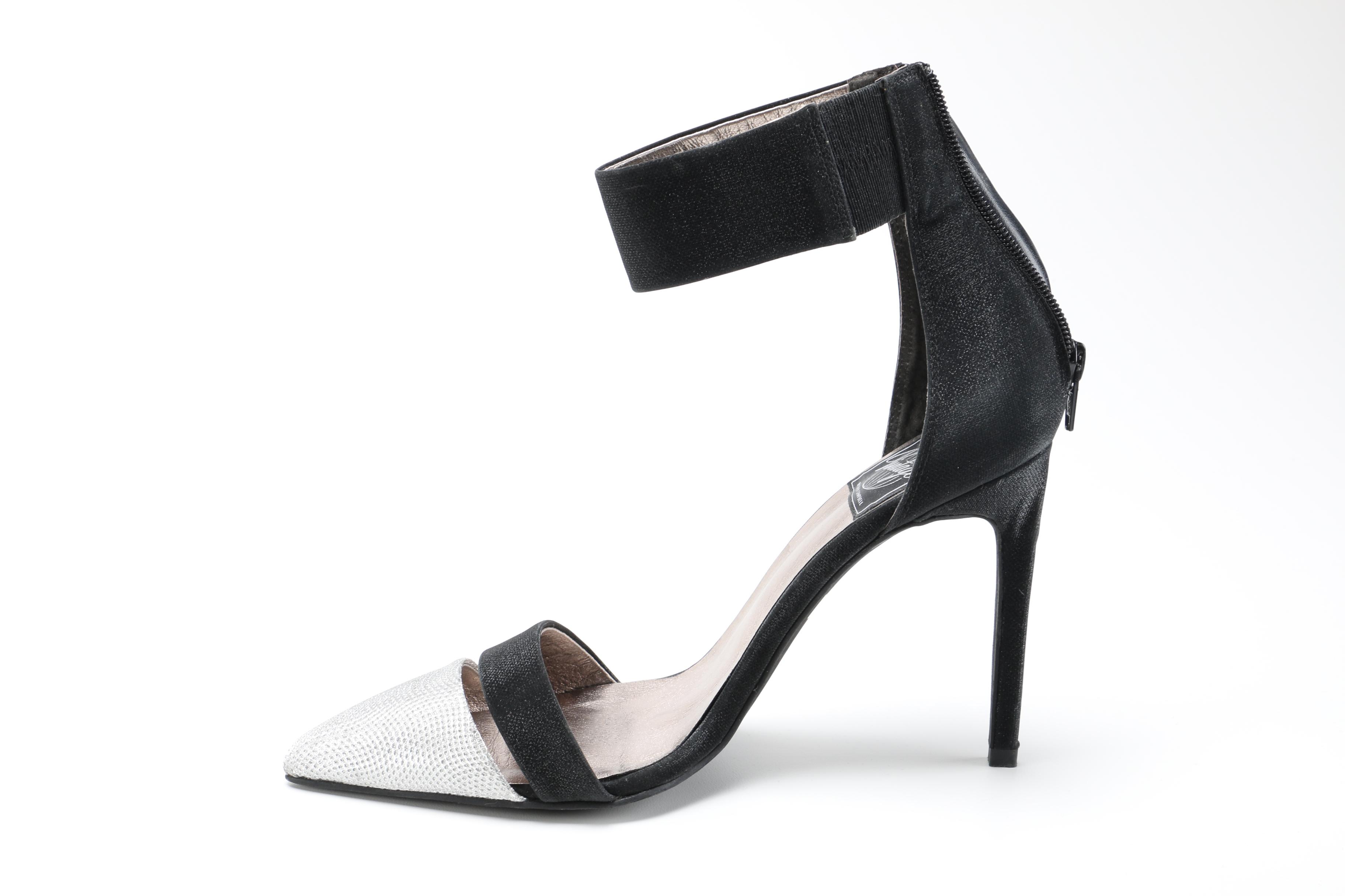 Five Pairs Of Women's Shoes Including Tory Burch and Jeffrey Campbell