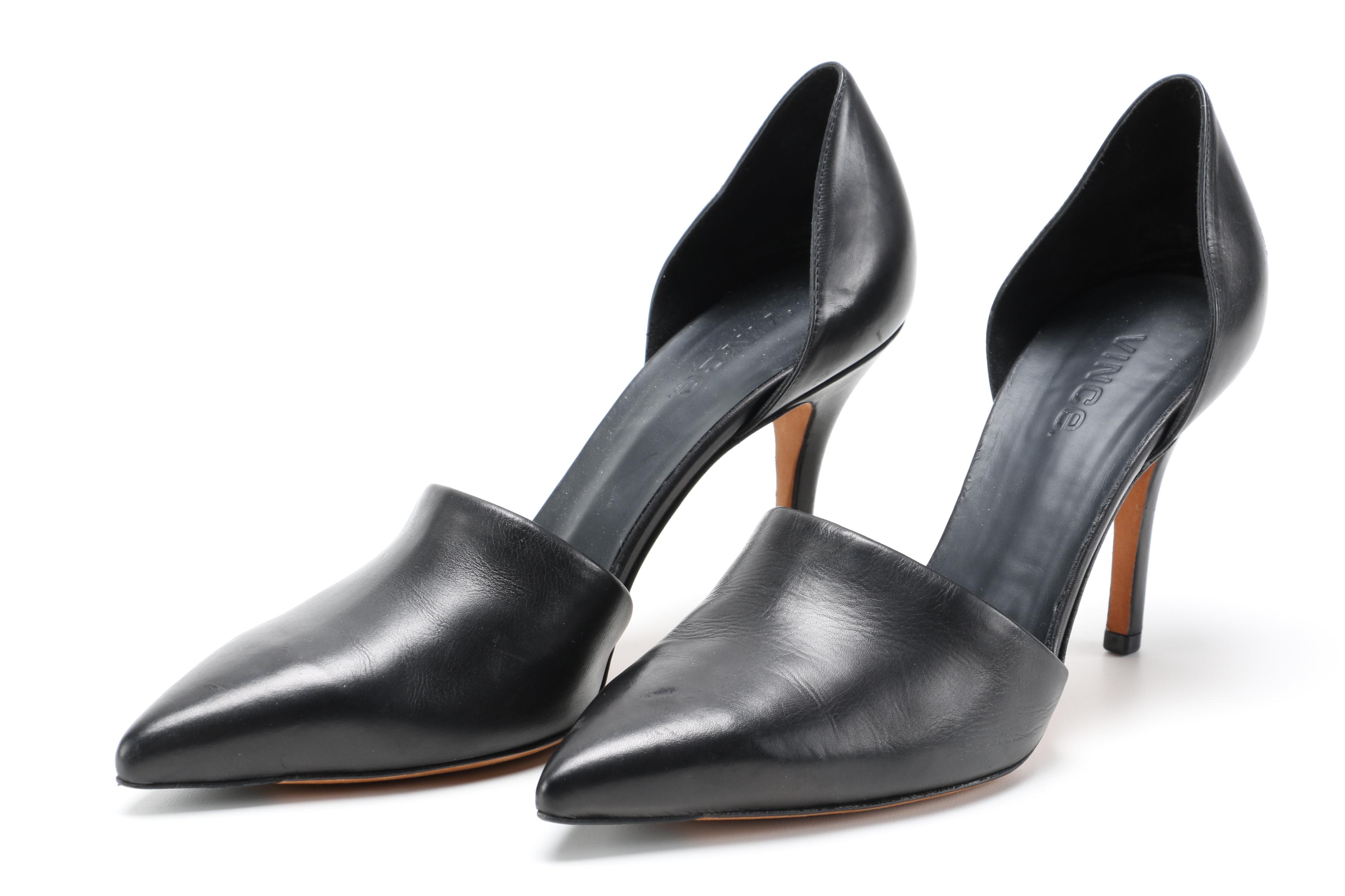 Five Pairs Of Women's Shoes Including Tory Burch and Jeffrey Campbell