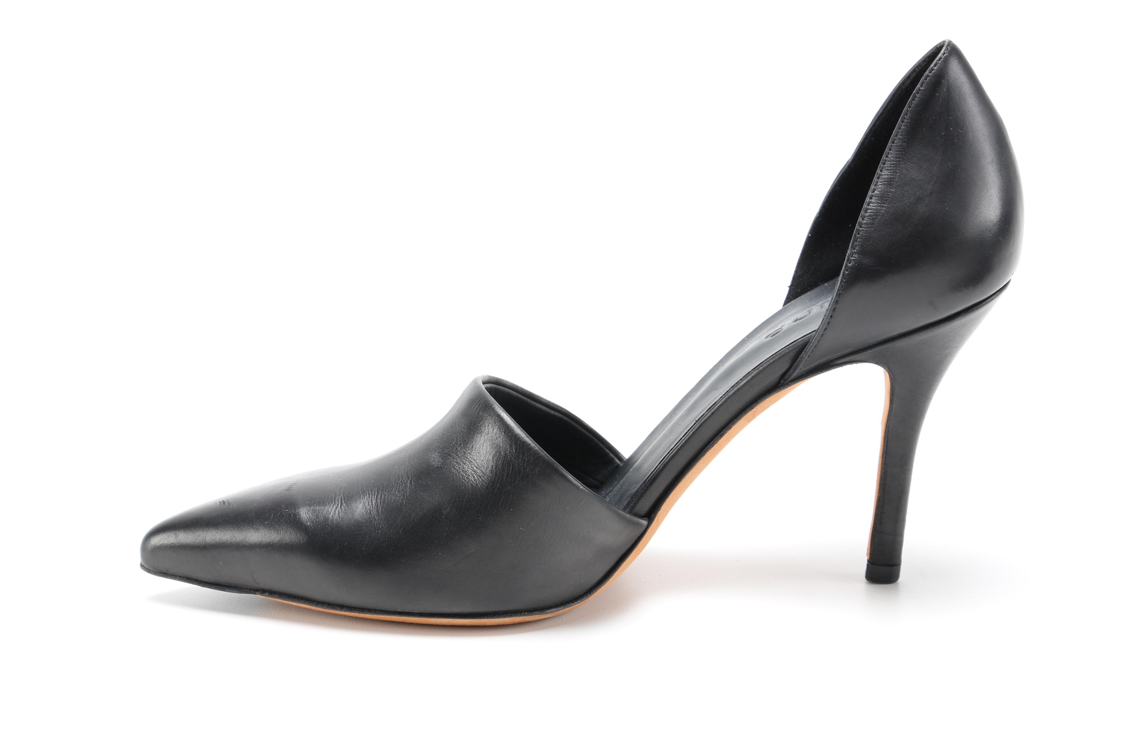 Five Pairs Of Women's Shoes Including Tory Burch and Jeffrey Campbell