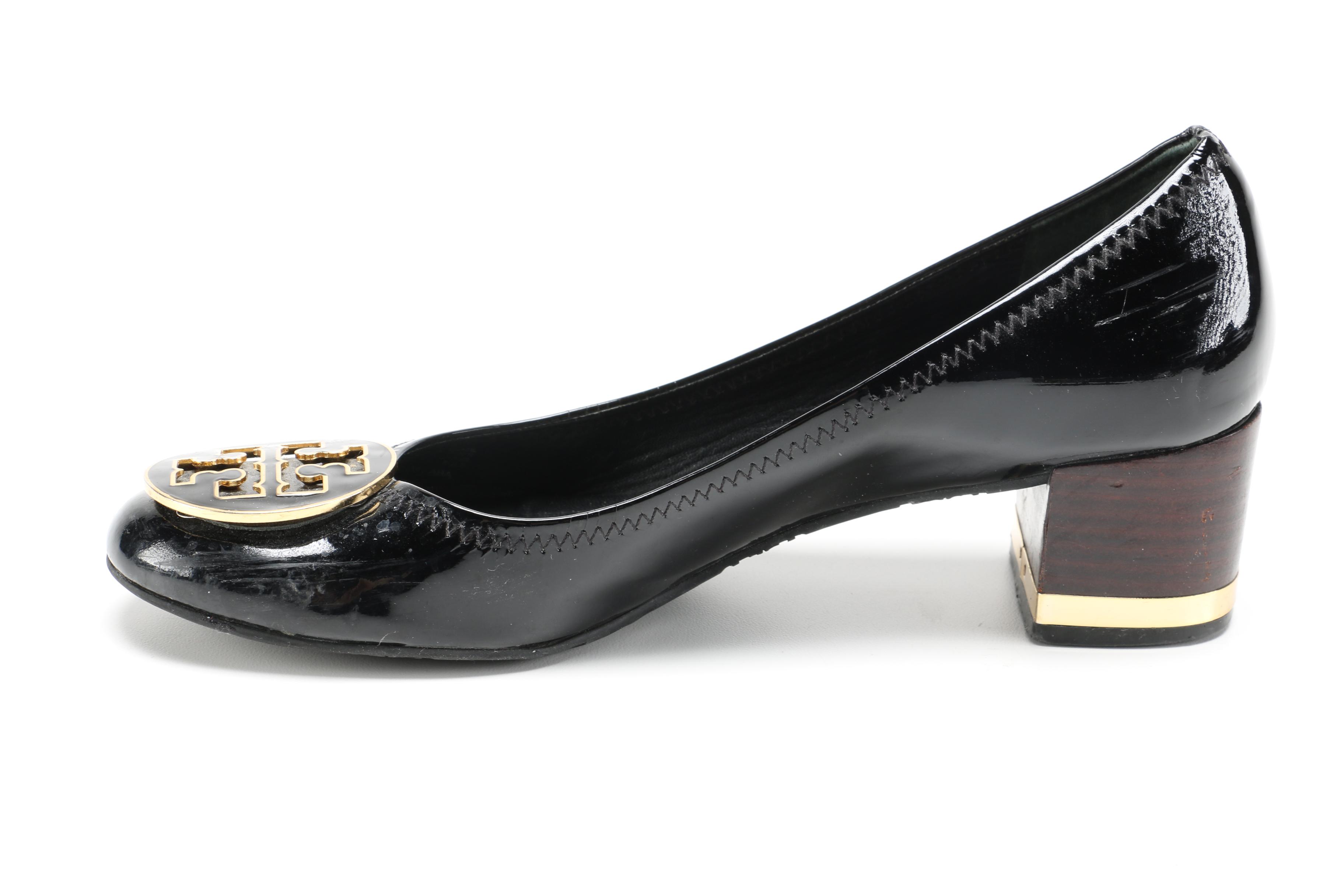 Five Pairs Of Women's Shoes Including Tory Burch and Jeffrey Campbell