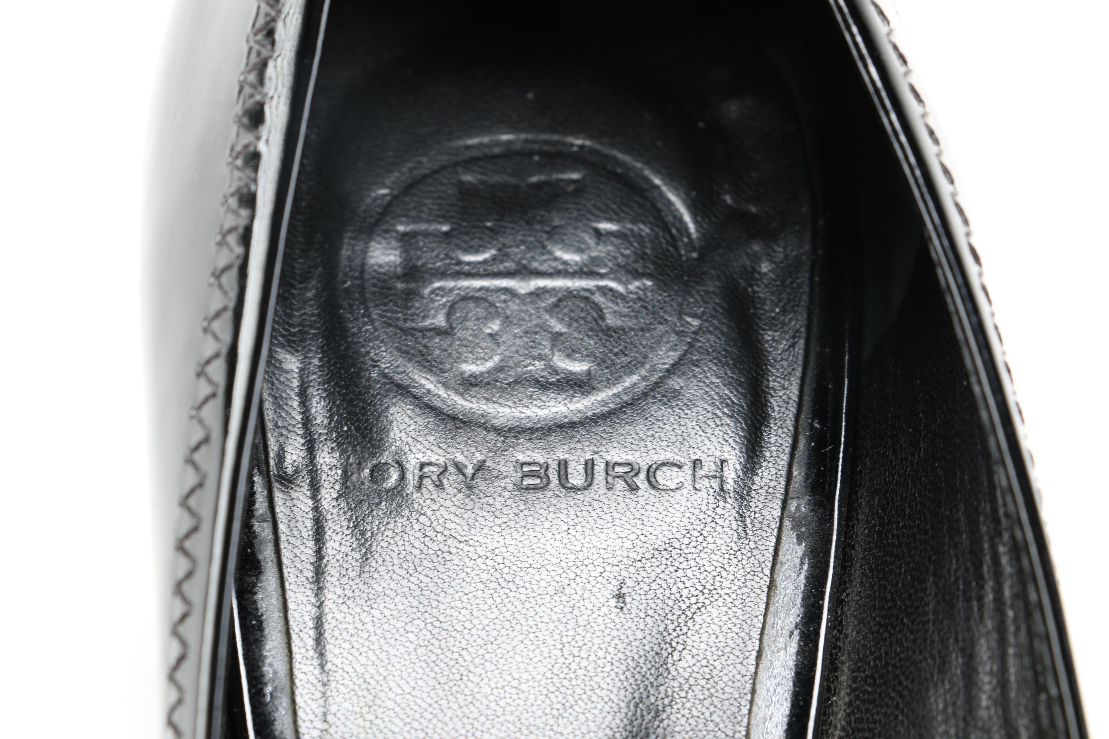 Five Pairs Of Women's Shoes Including Tory Burch and Jeffrey Campbell