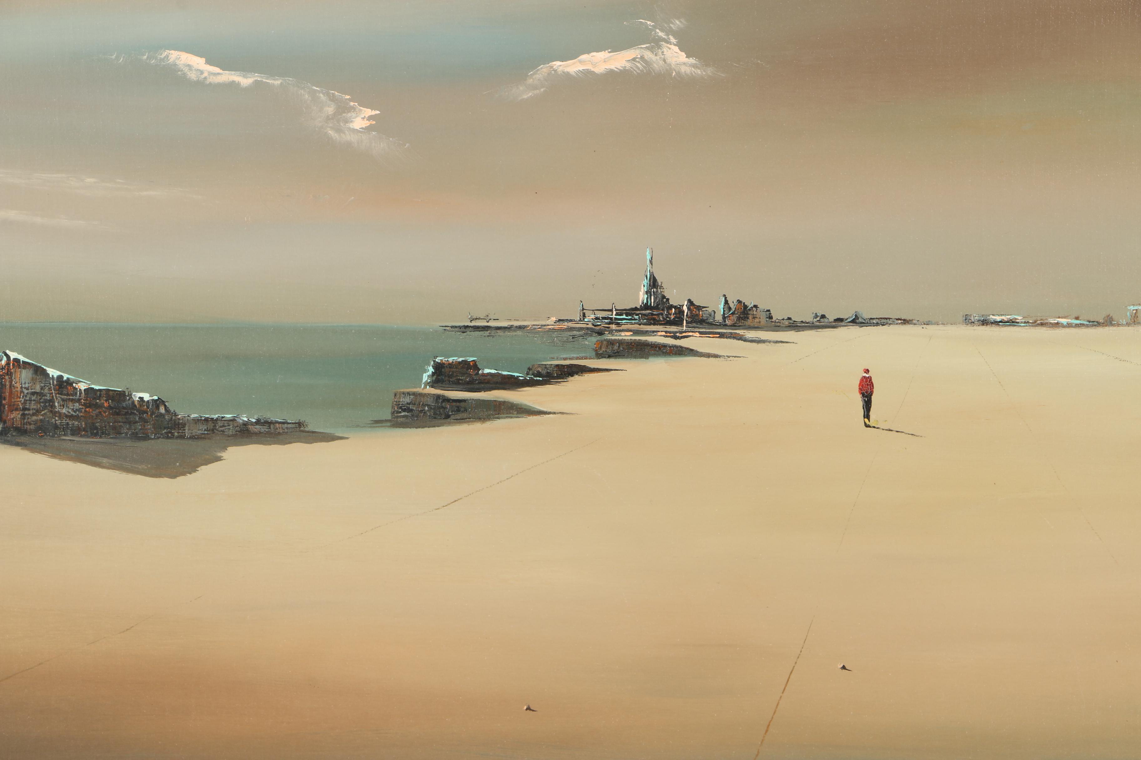 John Stancin Oil on Canvas Surrealist Painting