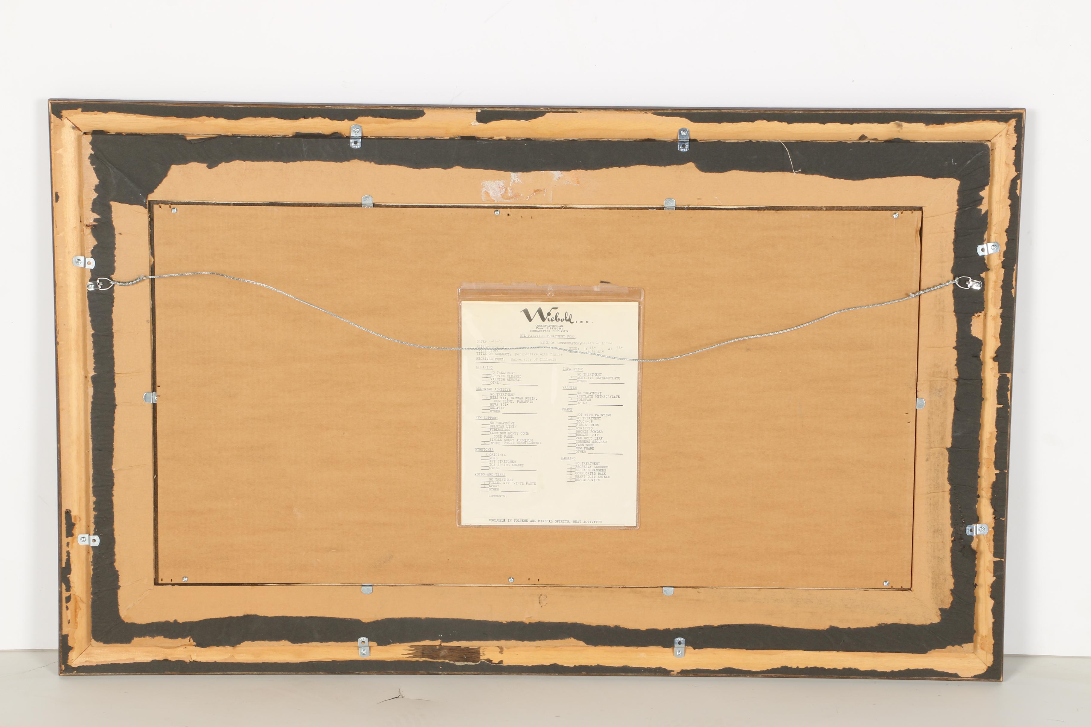 John Stancin Oil on Canvas Surrealist Painting