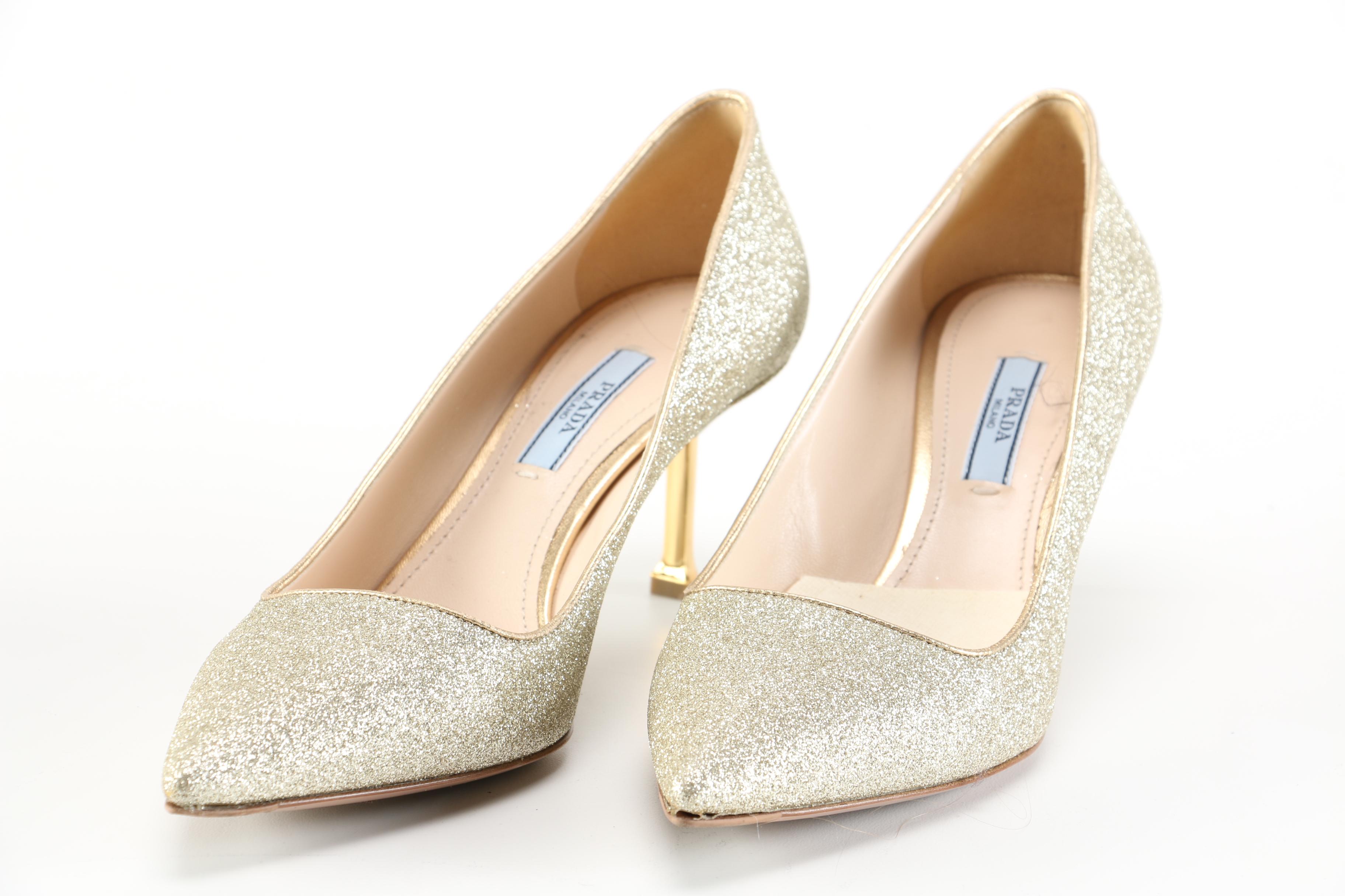 Designer Shoes Including Jimmy Choo and Prada