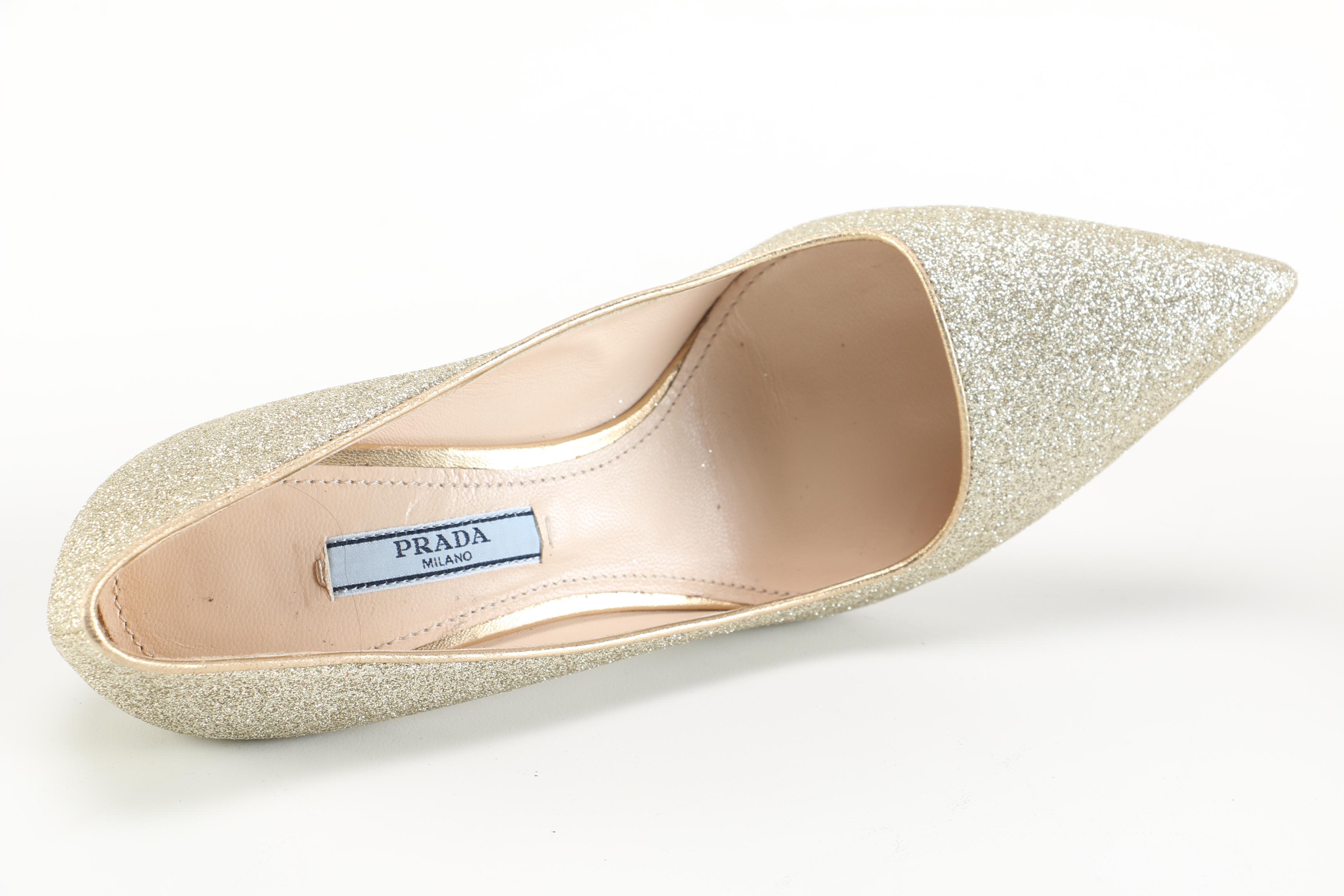 Designer Shoes Including Jimmy Choo and Prada