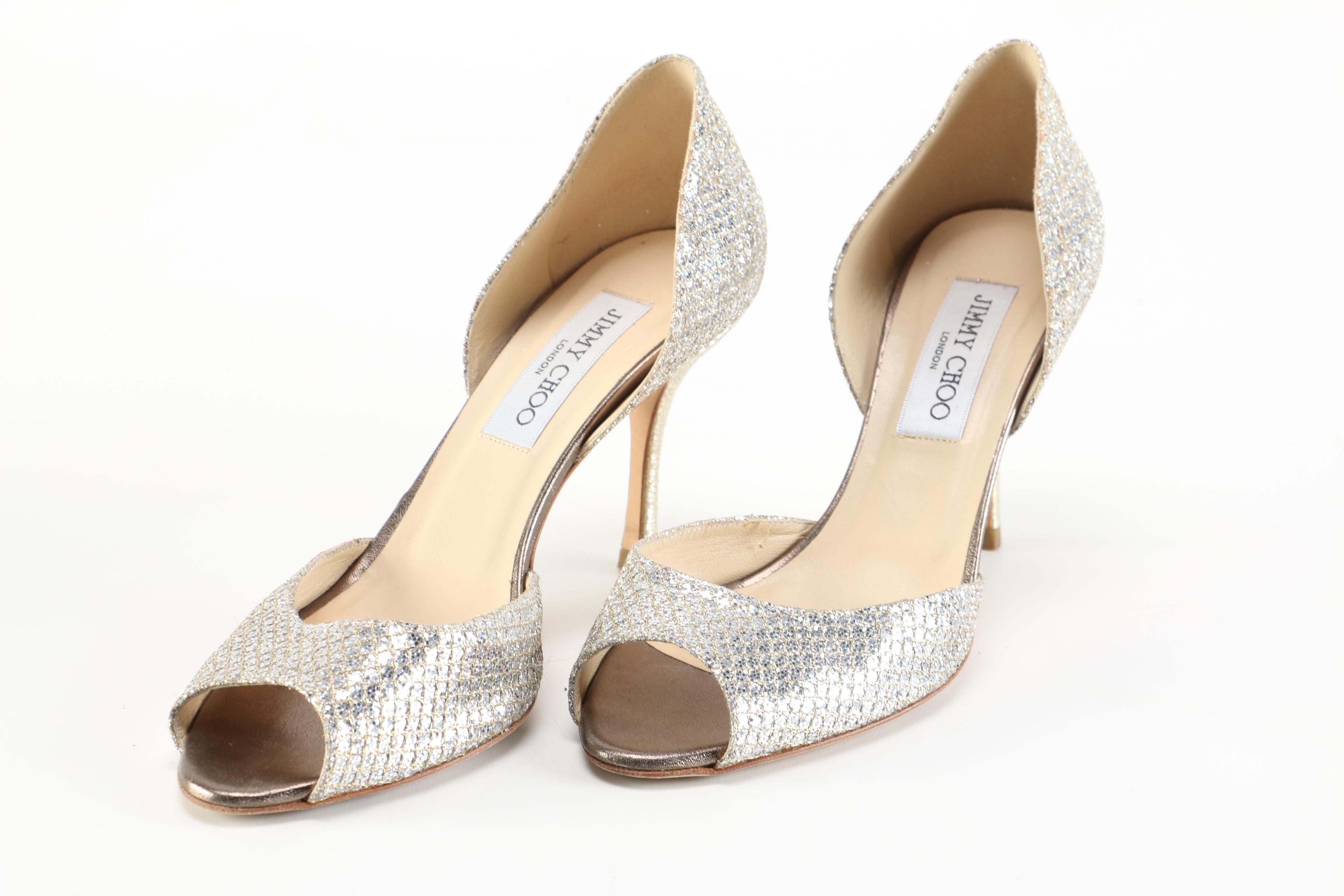 Designer Shoes Including Jimmy Choo and Prada