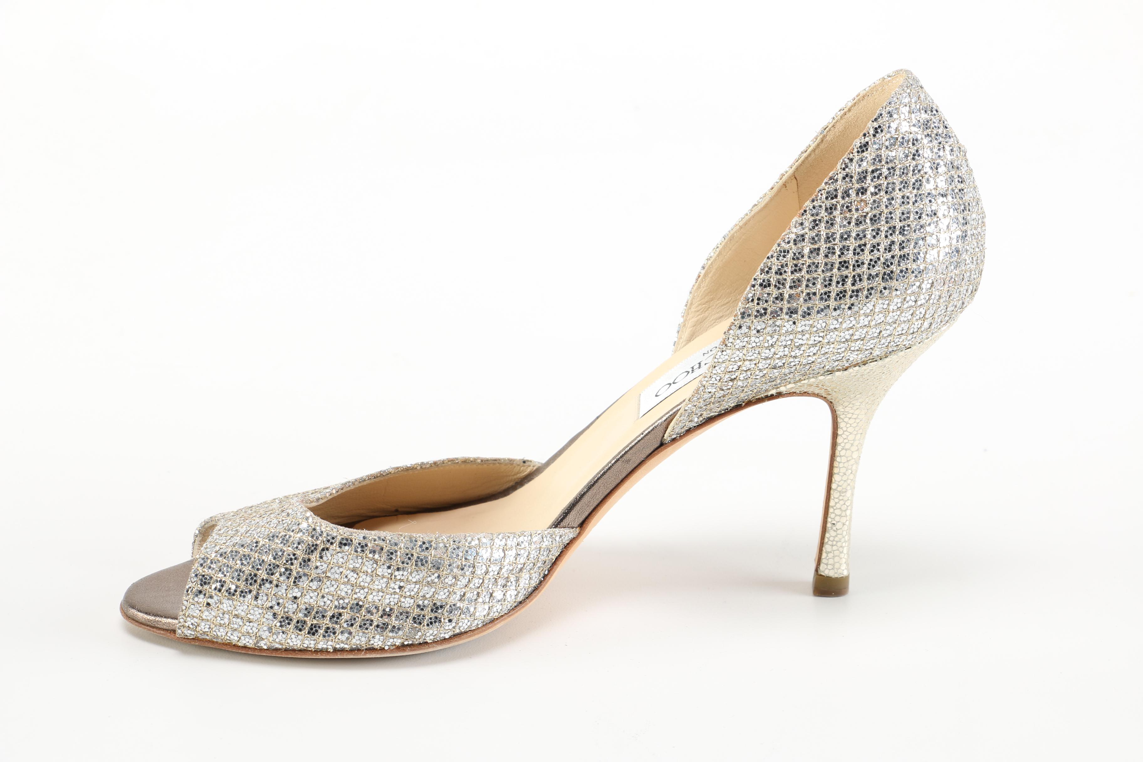 Designer Shoes Including Jimmy Choo and Prada