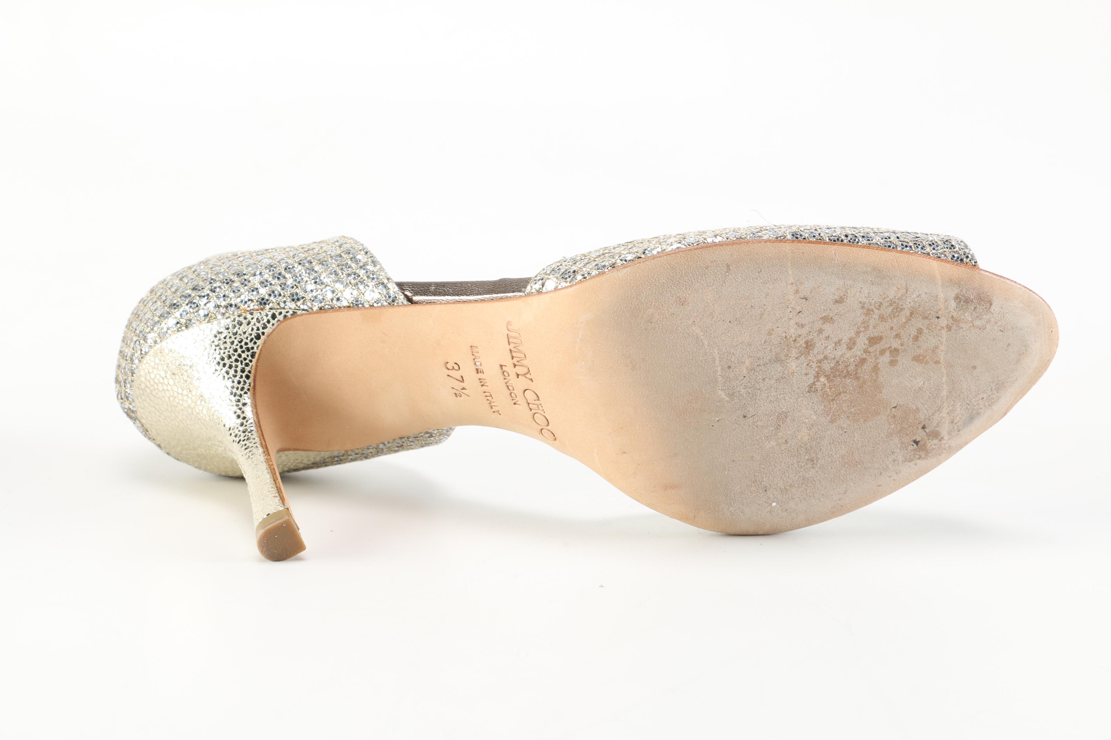 Designer Shoes Including Jimmy Choo and Prada