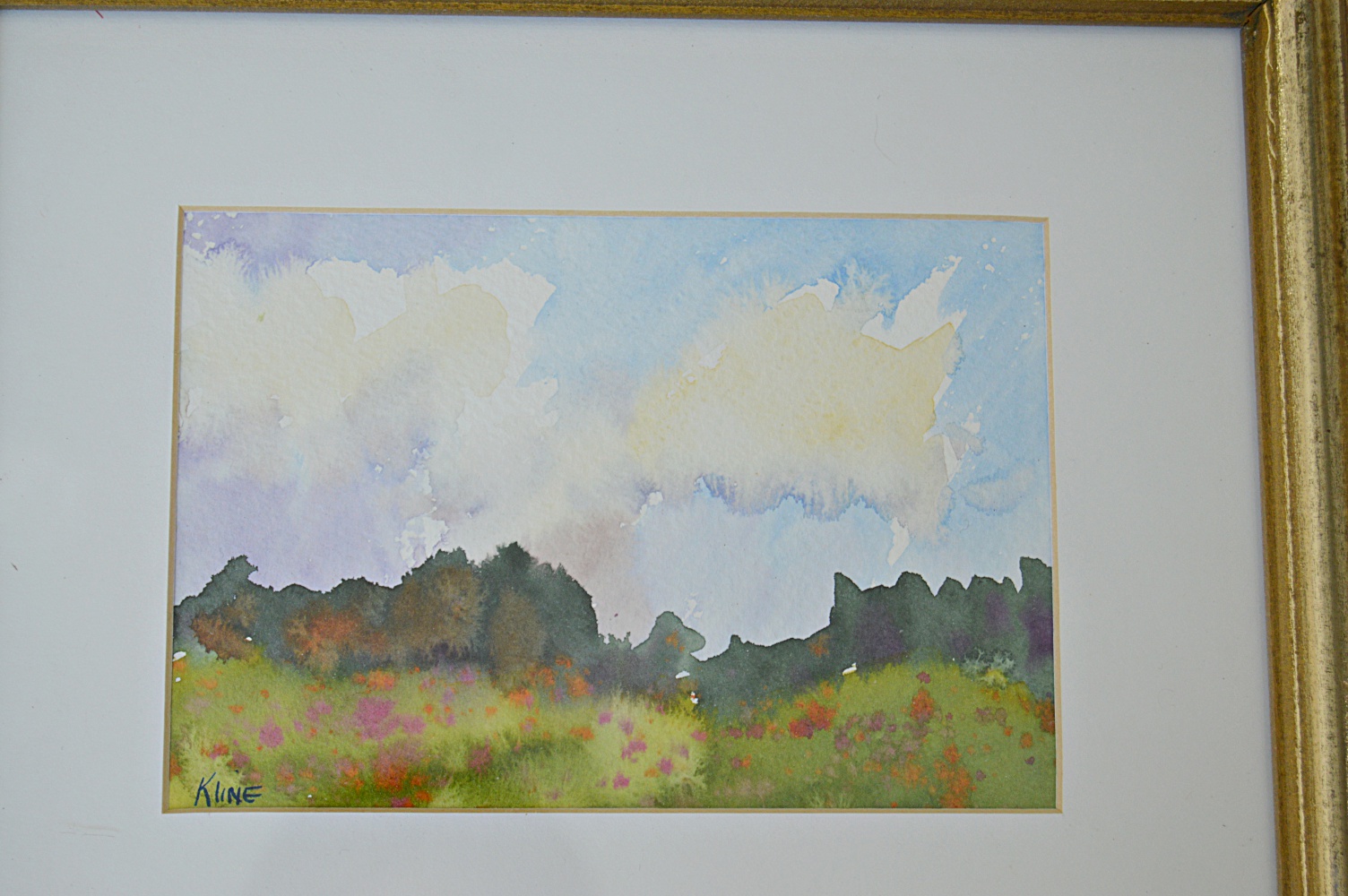 Mary Ann Kline Watercolor Landscape