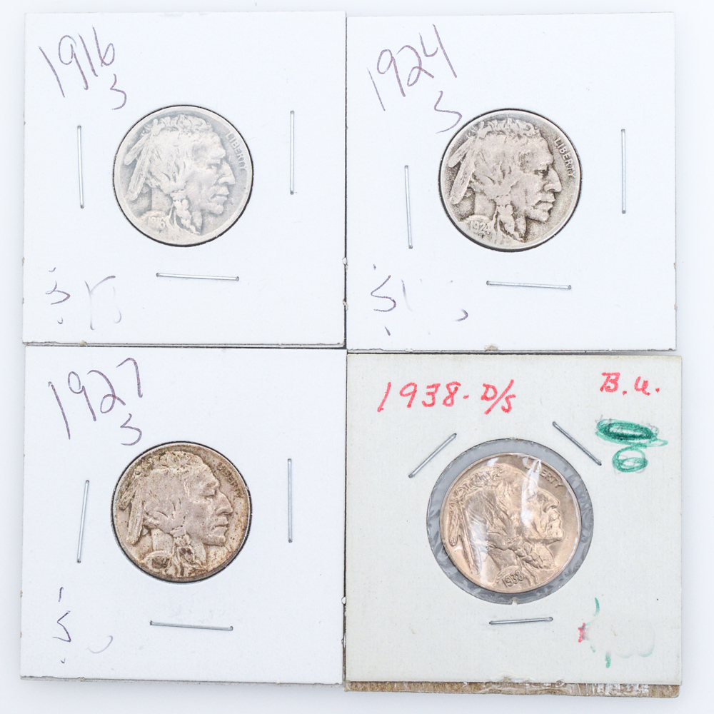 Collection of Indian Head Nickels