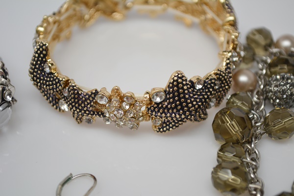 Watch Bracelet, Dangle Pierced Earrings and Other Fashion Bracelets